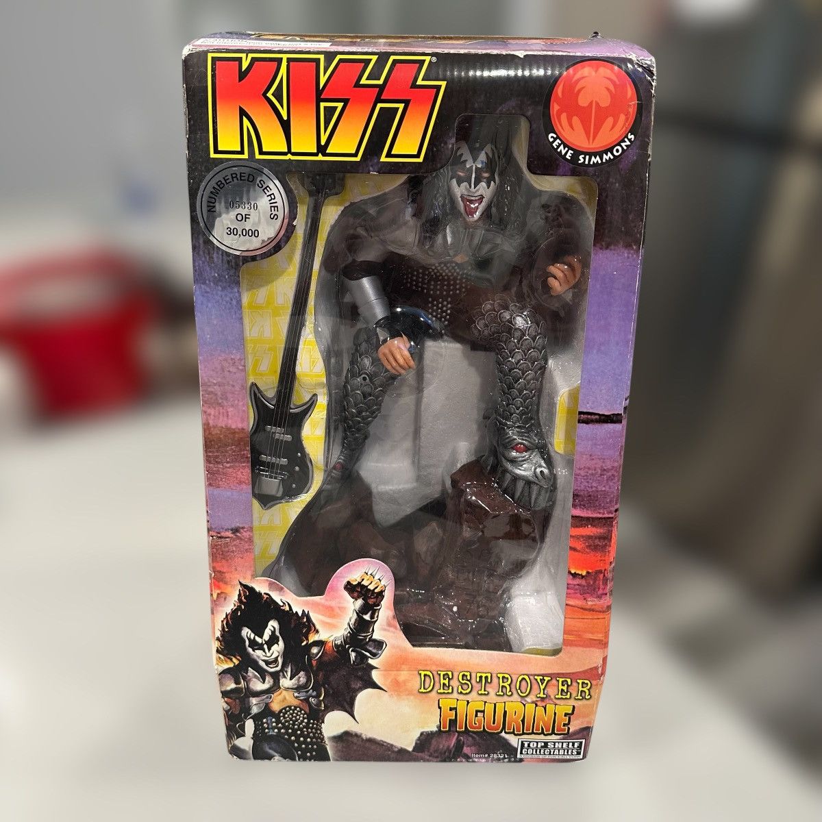 KISS Vintage 2002 KISS Demon Gene Simmons Destroyer Statue Size ONE SIZE - 1 Thumbnail