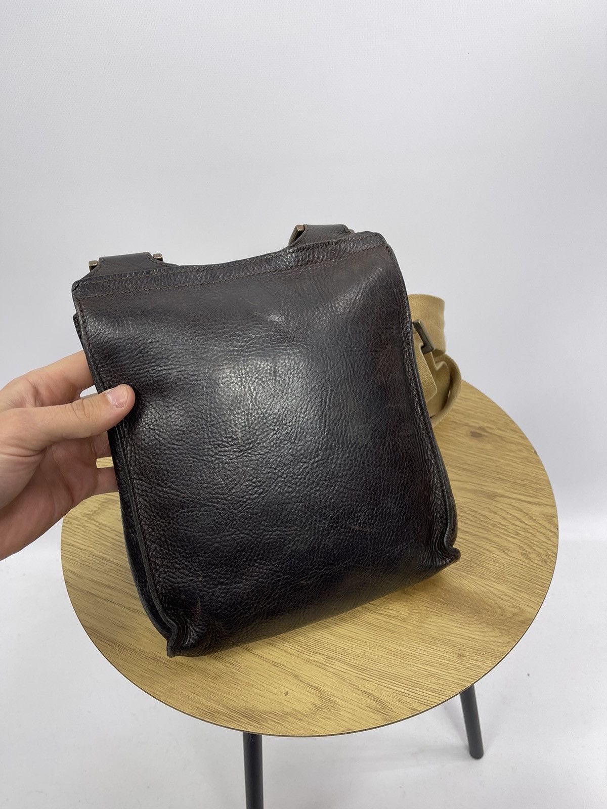 Mulberry Mulberry Anthony Vintage Leather Crossbody Bag Black Small Size ONE SIZE - 4 Thumbnail