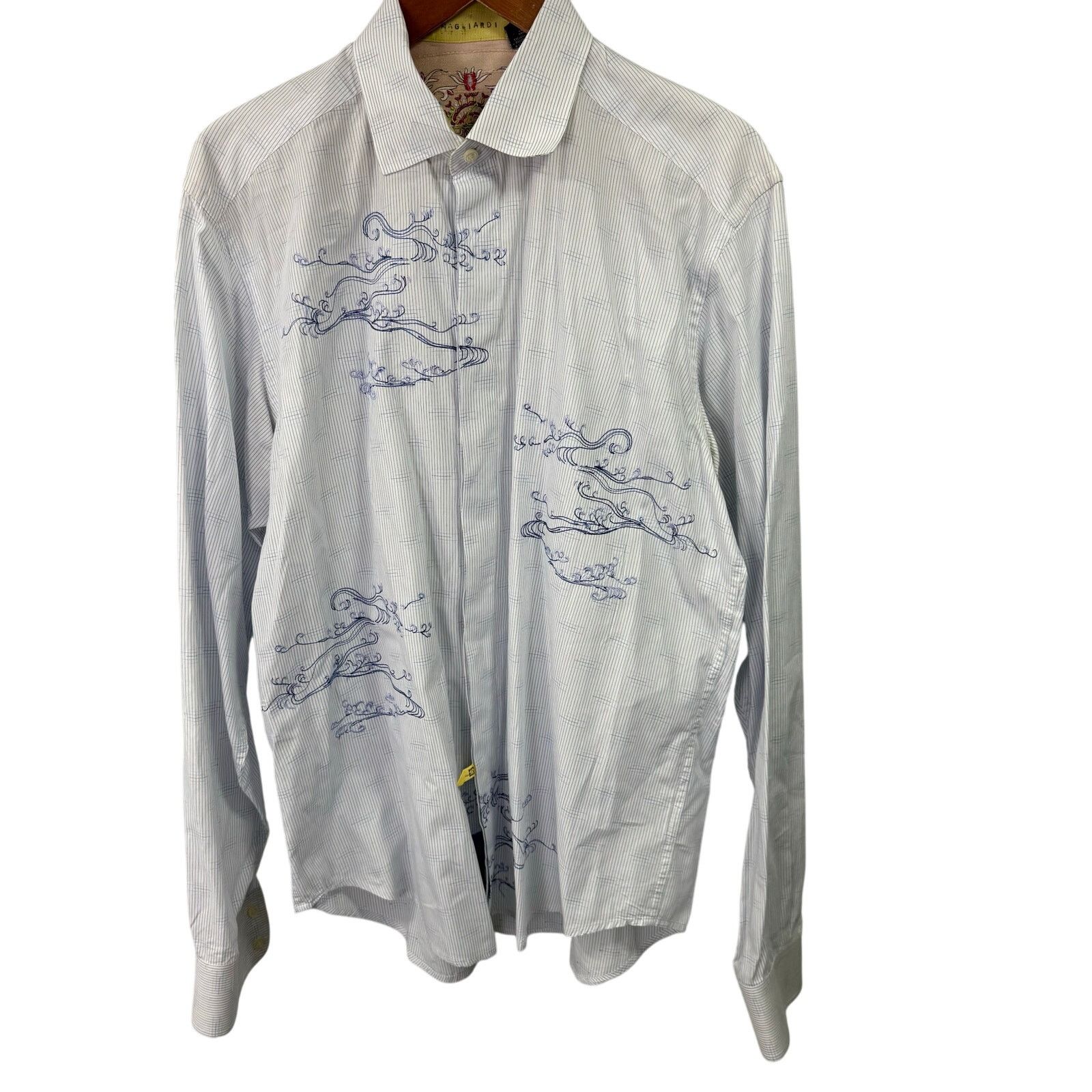 Robert Graham Robert Graham Men’s Shirt sz XL-Tall Cotton Silk NWOT #G654 Size US XL / EU 56 / 4 - 5 Thumbnail