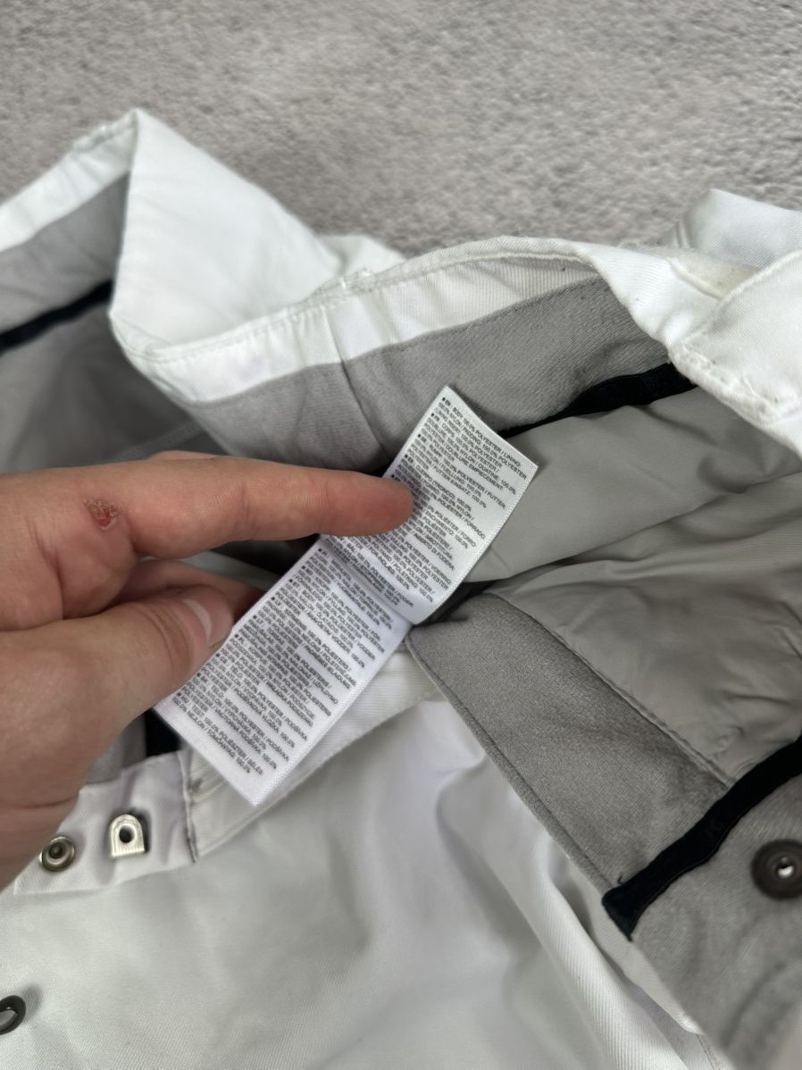 Salomon × Vintage Woman’s Salomon Clima Pro White Ski Shell Snow Pants Size 34" / US 12 / IT 48 - 10 Thumbnail