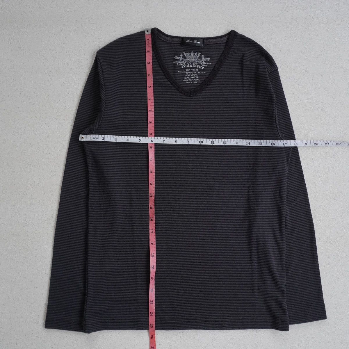 Japanese Notabene Stripe Longsleeve ifsixwasnine LGB style