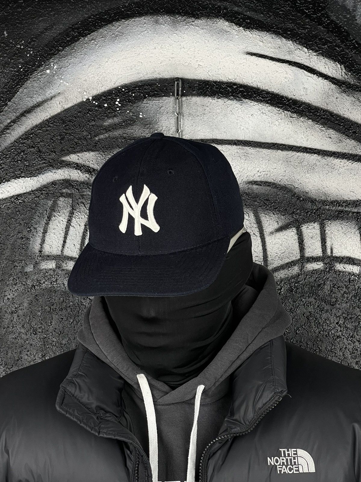 New York Yankees × Vintage New York Yankees Wool Cap Made in Korea Vintage Size ONE SIZE - 2 Thumbnail