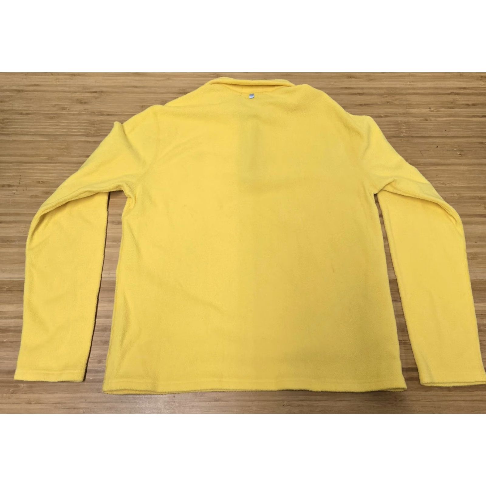 Polo Ralph Lauren Polo Ralph Lauren Sweater Mens Medium Yellow Quarter Zip Fleece Mock Neck 1/4 Zip Pullover Size US M / EU 48-50 / 2 - 6 Thumbnail