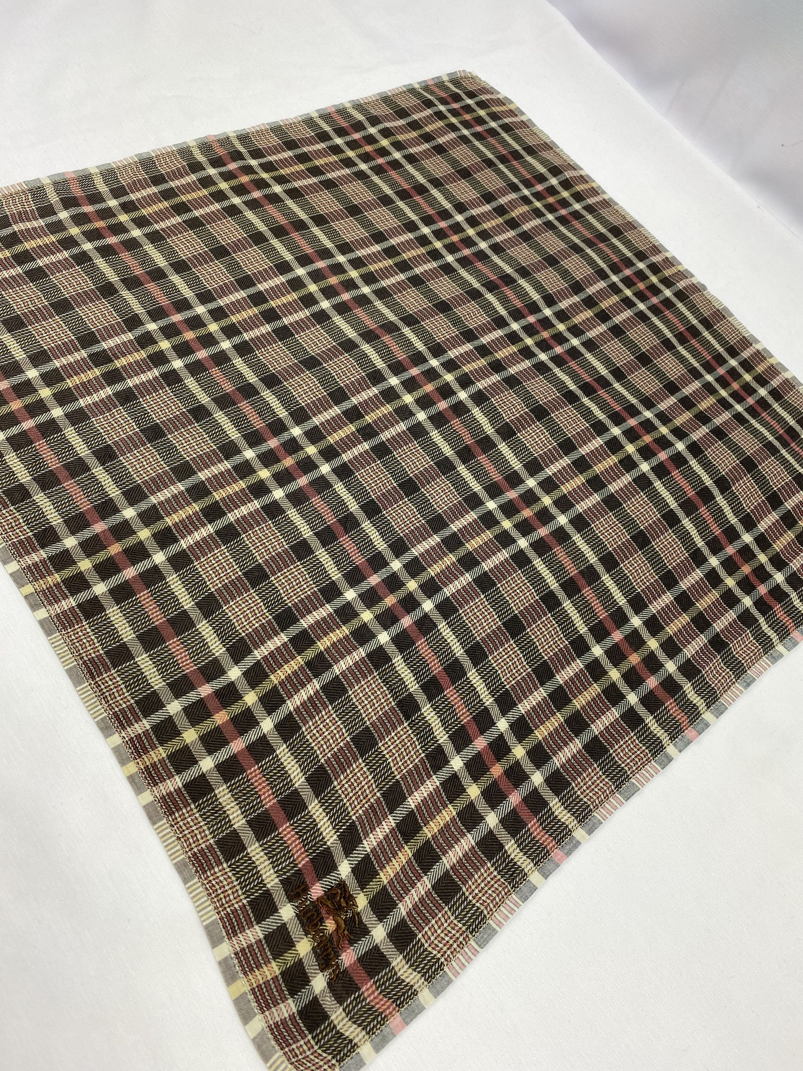 Burberry Vintage Burberrys Handkerchief / Bandana / Neckerchief Size ONE SIZE - 4 Thumbnail