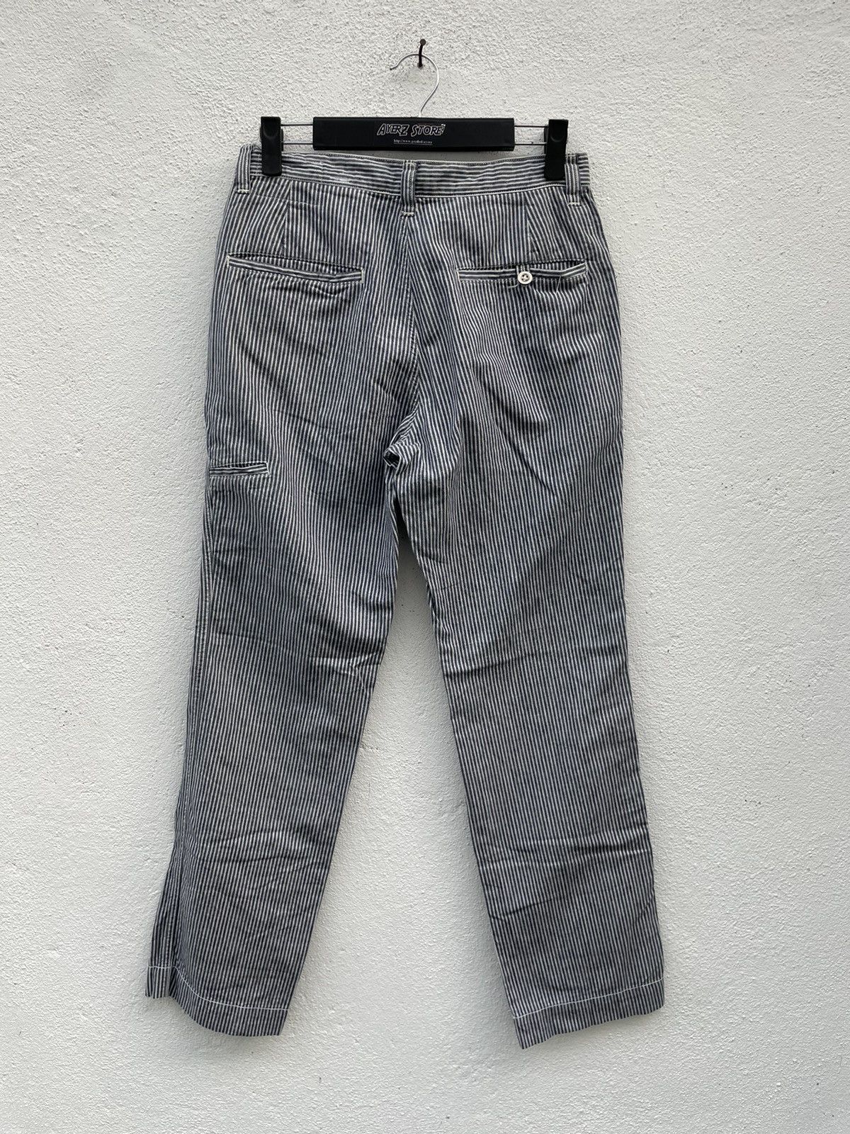 Designer × Margaret Howell Margaret Howell Pin Stripe Light Casual Pants Size US 28 / EU 44 - 8 Thumbnail