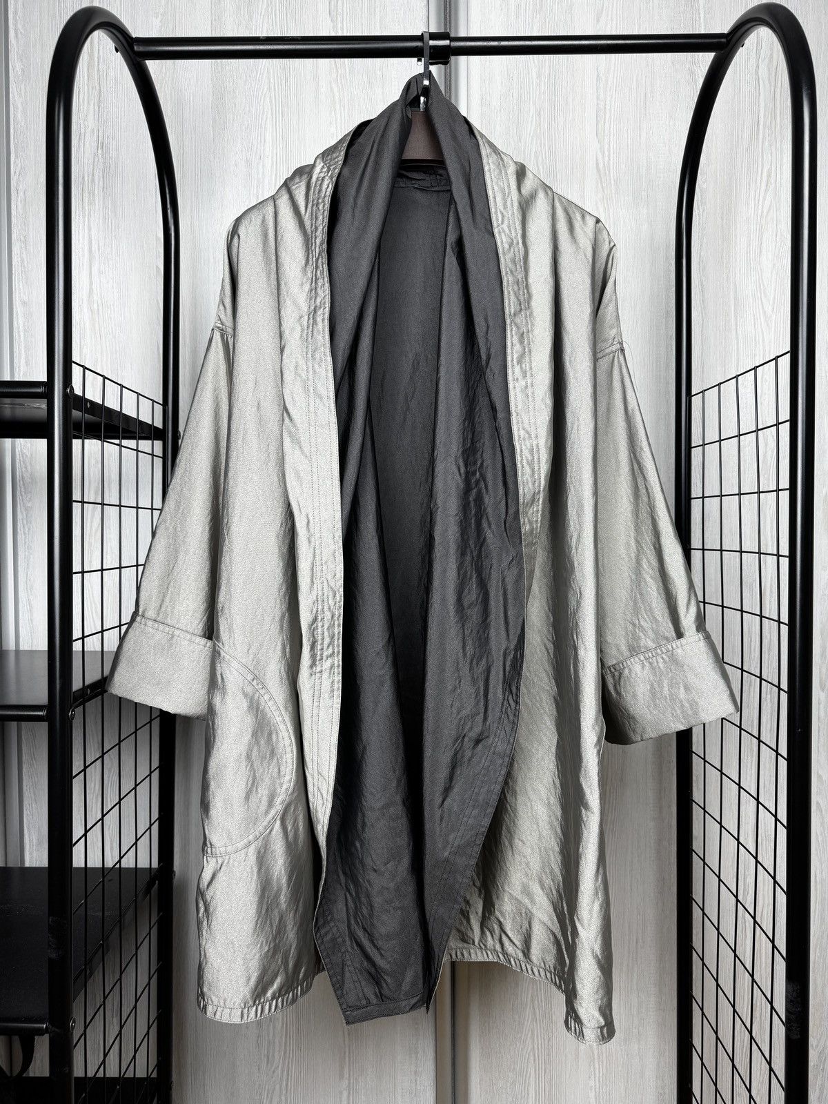 Other Mycra Pac Designer Wear Reversible One Size Kimono Rain Coat Size ONE SIZE - 2 Thumbnail