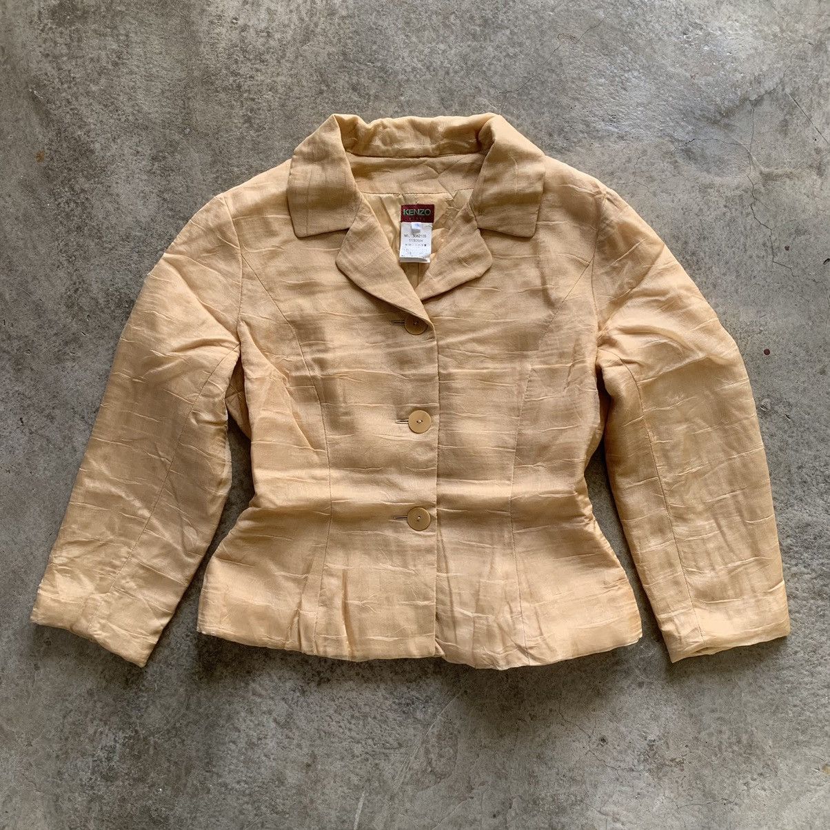 Kenzo 1980s KENZO PARIS BLAZER Size S / US 4 / IT 40 - 2 Thumbnail