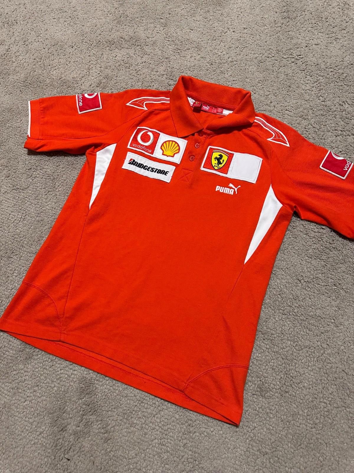 Puma VTG Formula 1 Puma Ferrari F1 Team Shirt Michael Schumacher Size US S / EU 44-46 / 1 - 2 Thumbnail