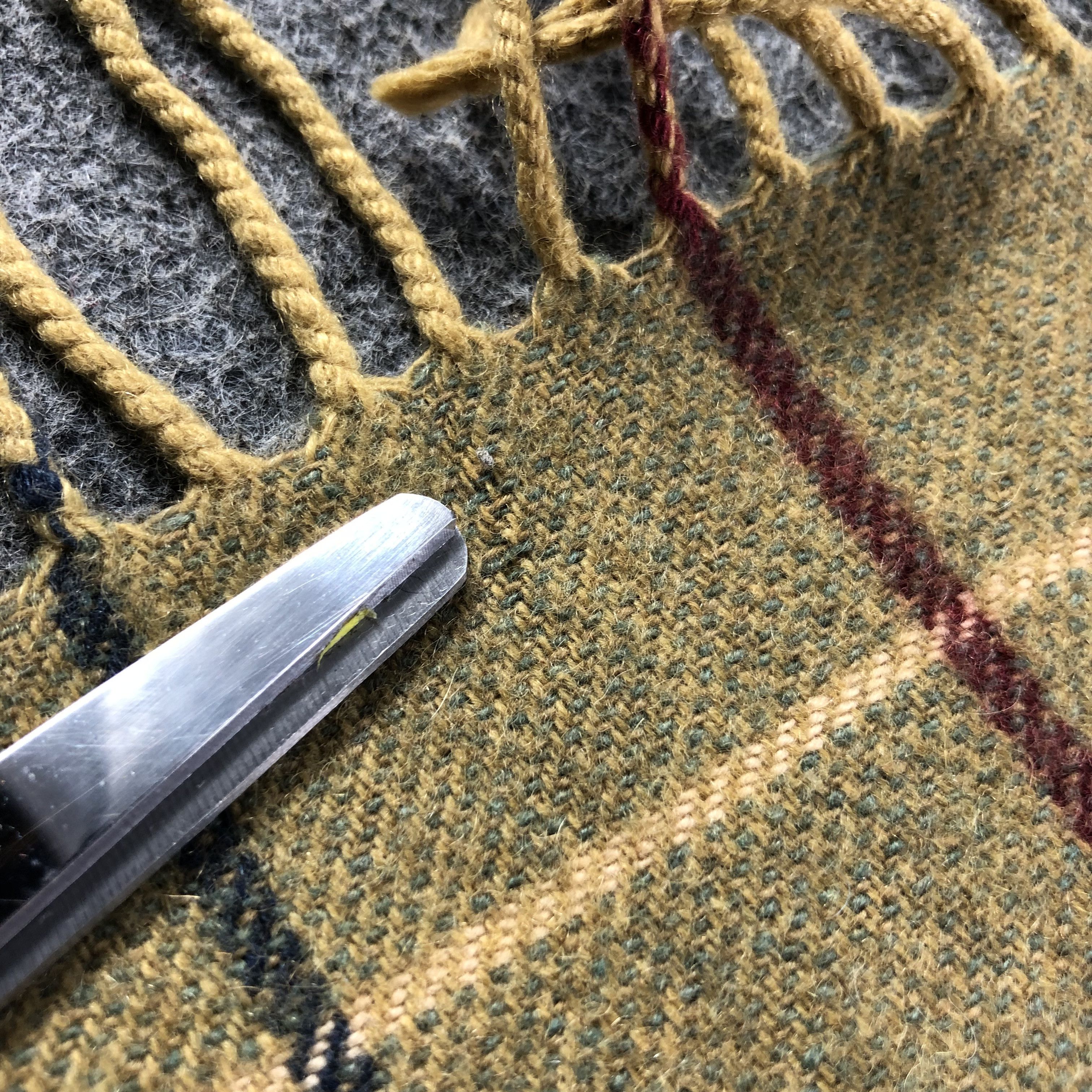 Burberry Burberrys Cashmere Scarf Muffler V1767 Size ONE SIZE - 9 Thumbnail