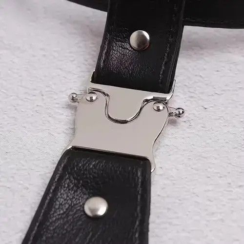 Other Fashion faux leather tie aesthetic Size ONE SIZE - 2 Thumbnail