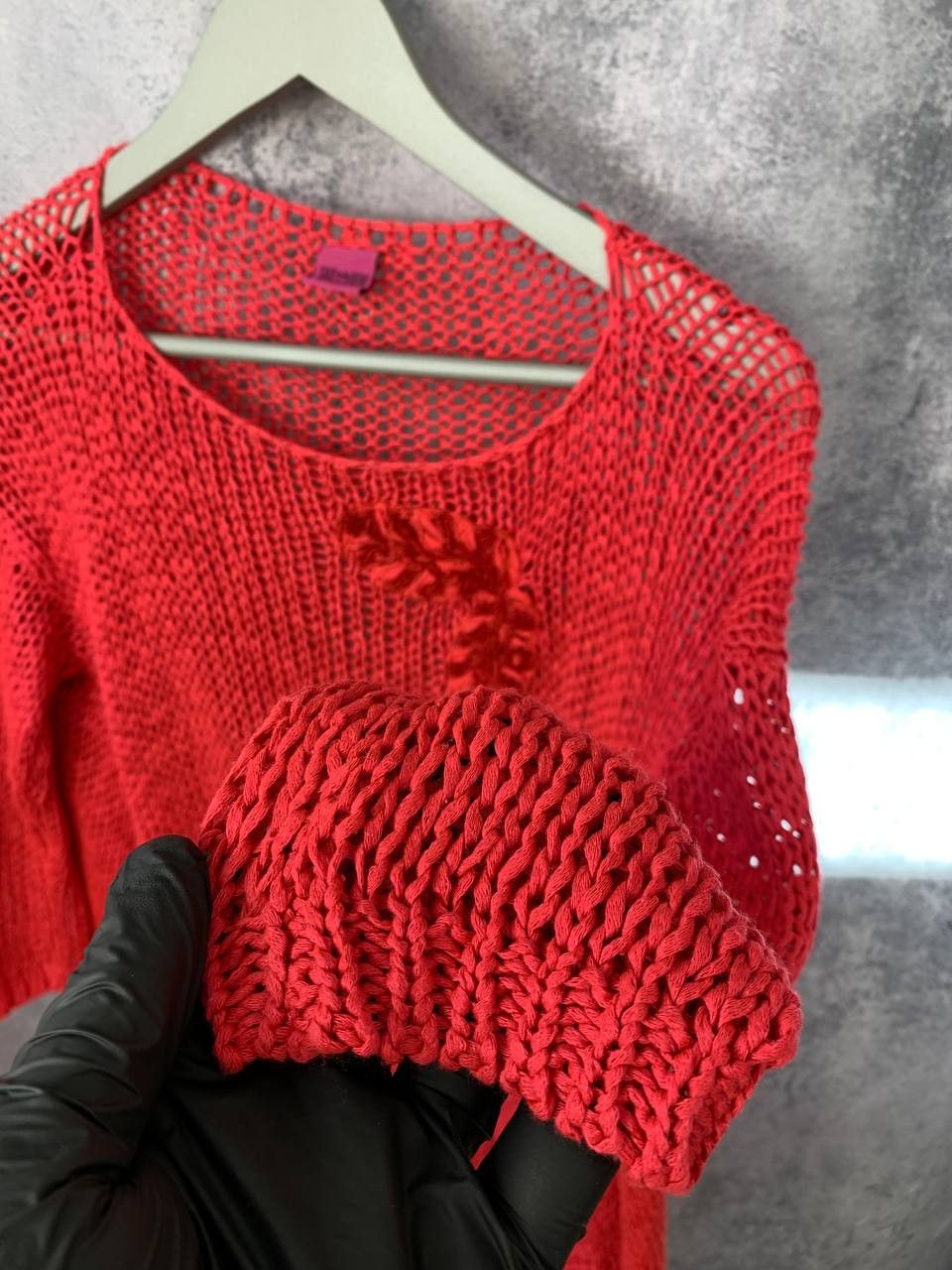 Other Save The Queen STQ Knit Tunic Long Sweater AVANT-GARDE Size S / US 4 / IT 40 - 5 Thumbnail