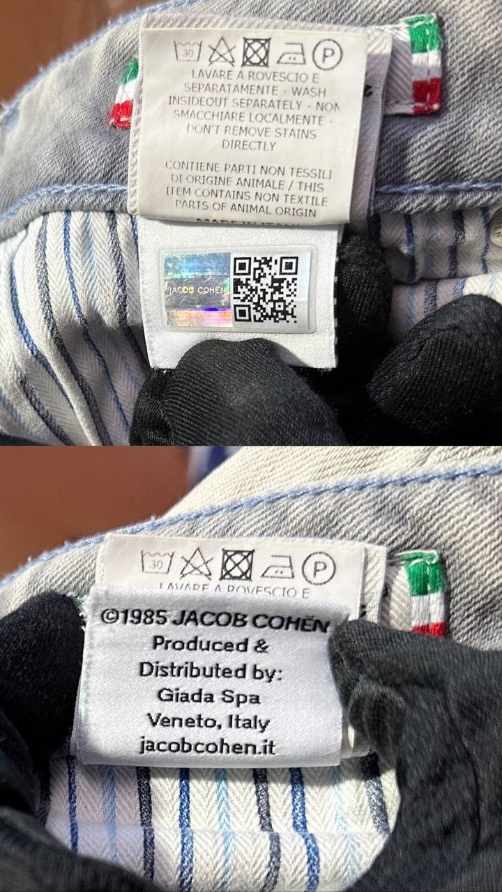 Jacob Cohen Jacob COHEN Jocelyn Slim Jeans Stretch Denim made in Italy Size 29" - 9 Thumbnail