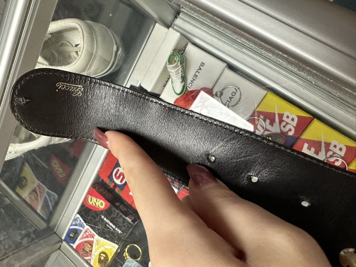 Gucci Gucci Gold Emblem Belt Size ONE SIZE - 4 Thumbnail
