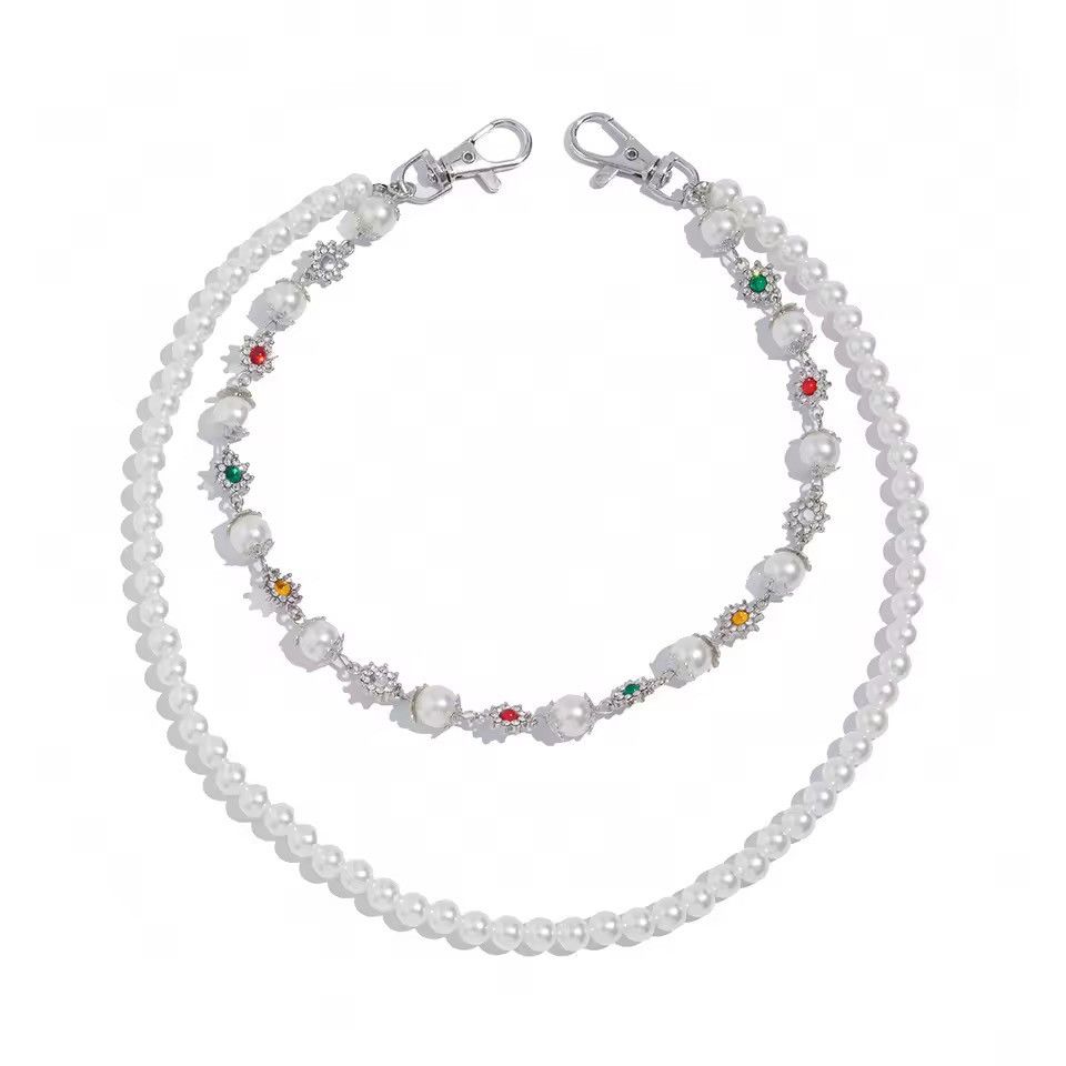 Jewelry Double Layer Wallet chain Size ONE SIZE - 8 Thumbnail