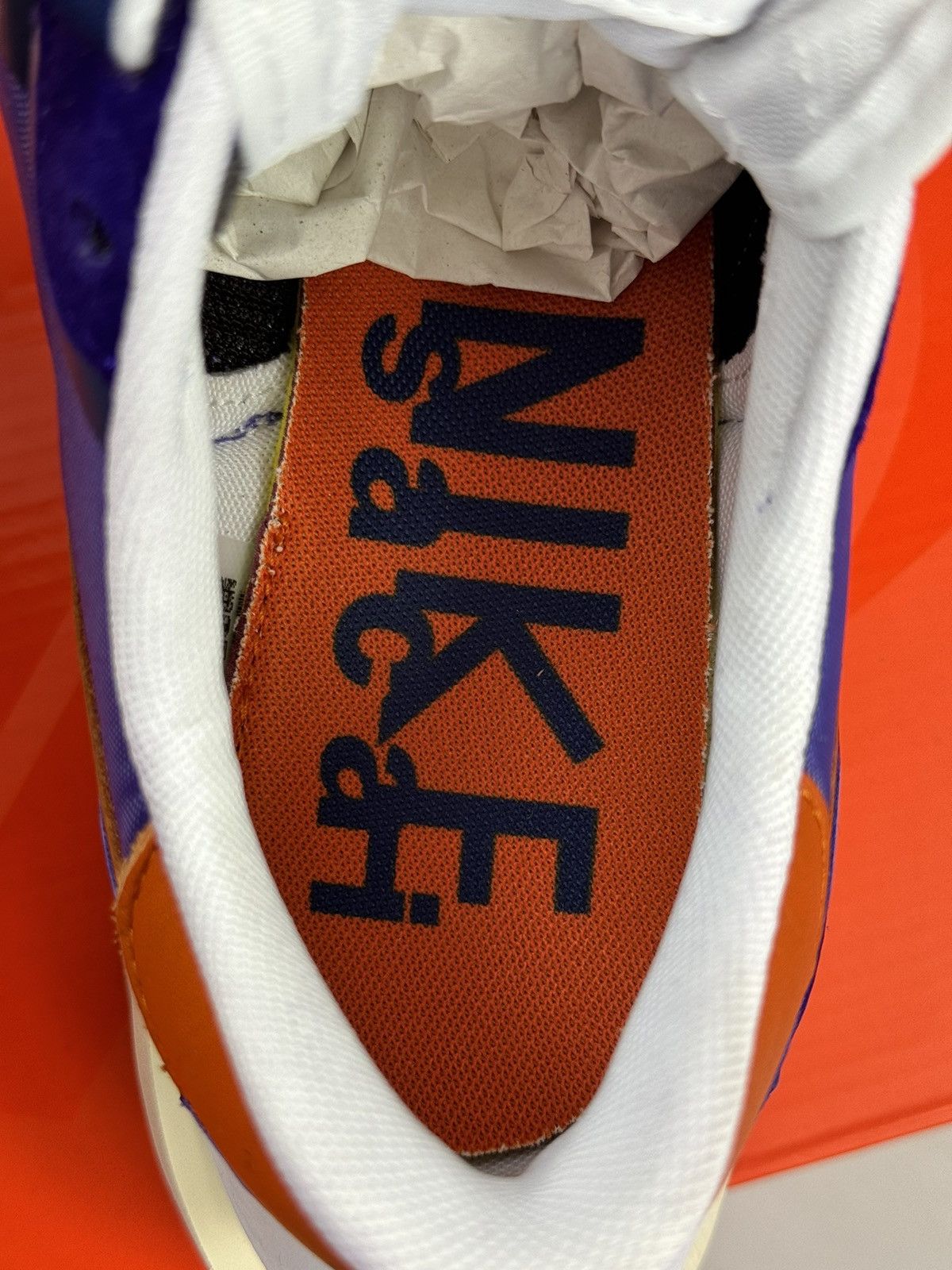 Nike × Sacai NIKE VAPORWAFFLE SACAI SNEAKERS Size US 11.5 / EU 44-45 - 9 Thumbnail
