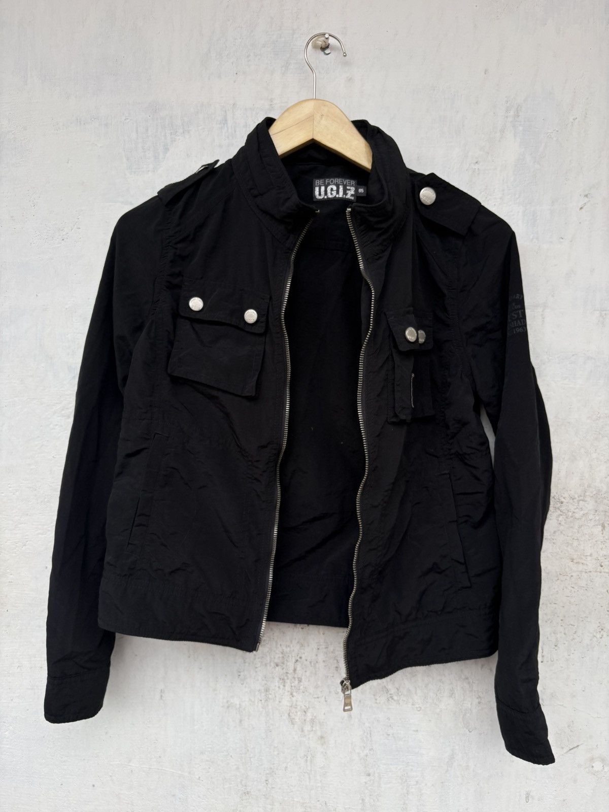 Japanese Brand UGIZ Leather Jacket Zipper Skull Japanase Brand Size US M / EU 48-50 / 2 - 3 Thumbnail