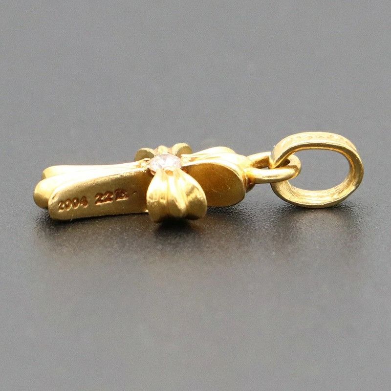Chrome Hearts Chrome Hearts Double Diamond Baby Fat Cross Charm Size ONE SIZE - 3 Thumbnail