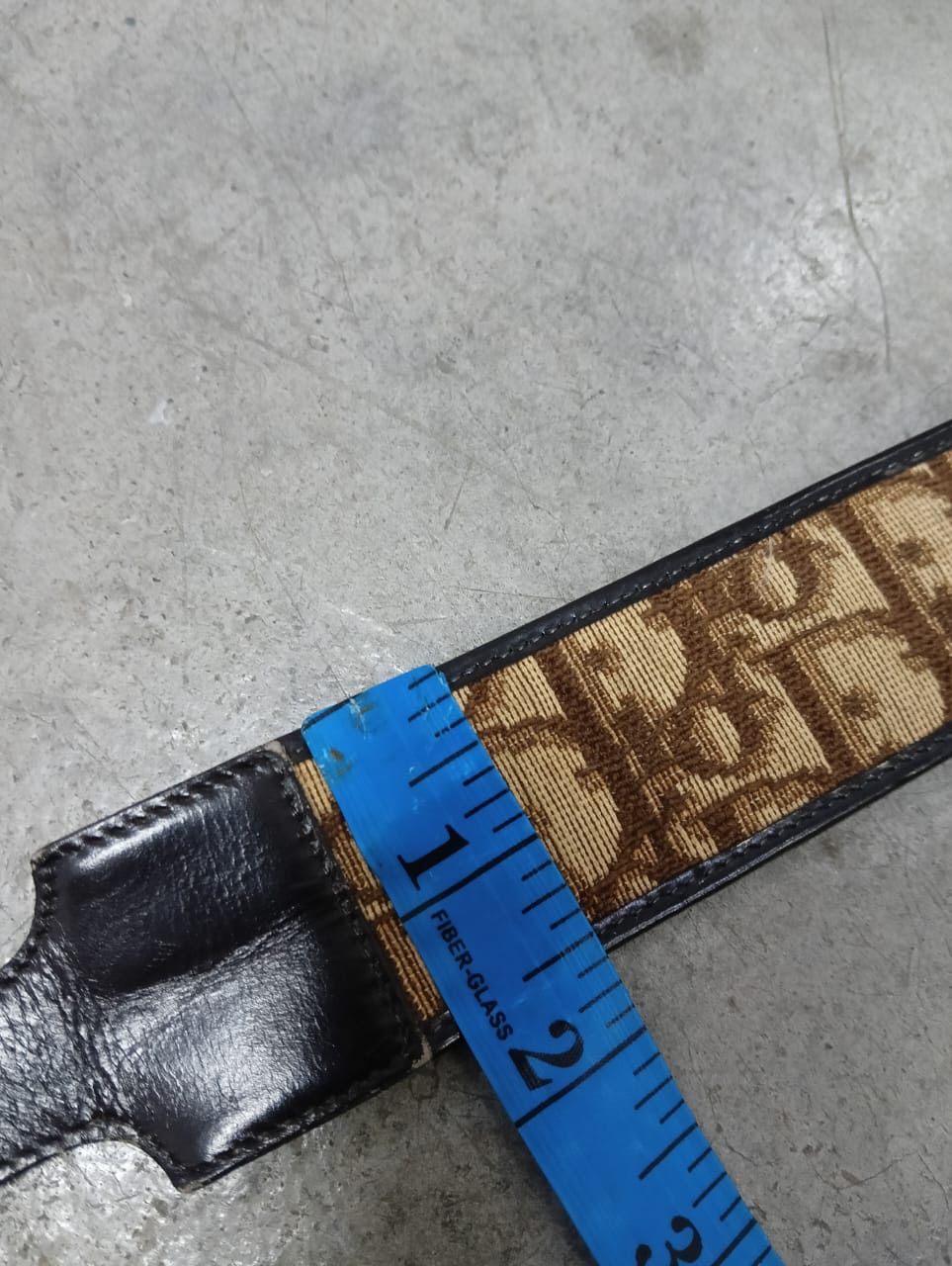 Christian Dior Monsieur Vintage Christian Dior Monogram Leather Belt Size ONE SIZE - 9 Thumbnail