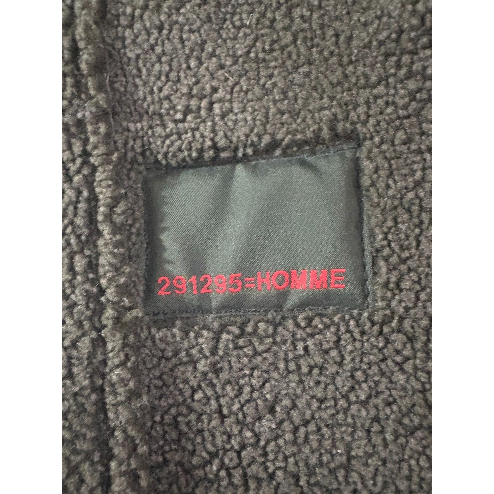 Blackmeans 291295 = Homme Hooded Leather Shearling Coat Jacket size F Size US L / EU 52-54 / 3 - 2 Thumbnail