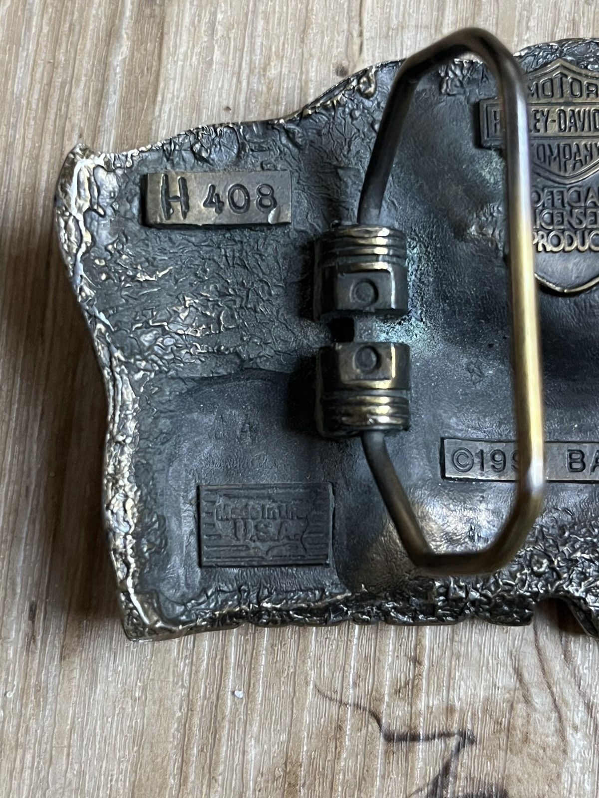 Harley Davidson Vintage Harley-Davidson belt buckle Size ONE SIZE - 3 Thumbnail
