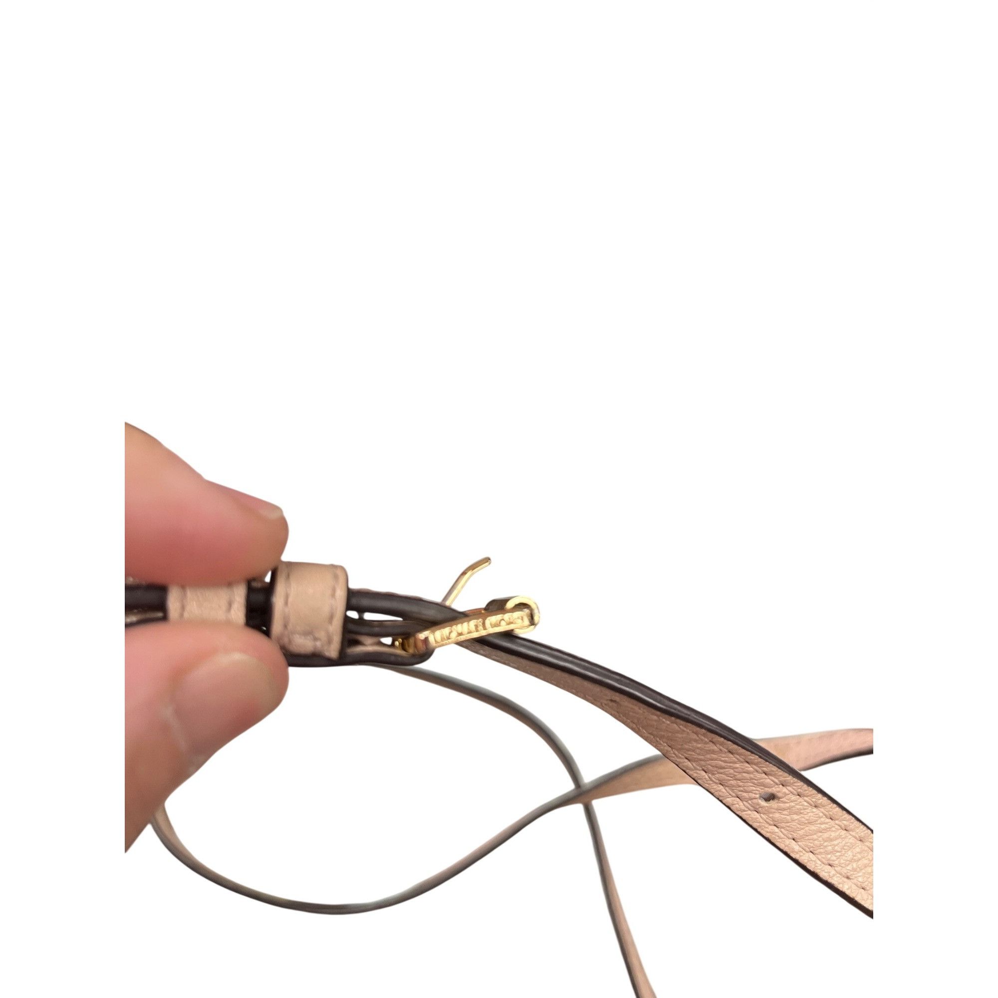 Michael Kors Michael Kors wms corral pink goldware leather crossbody shou Size ONE SIZE - 6 Thumbnail