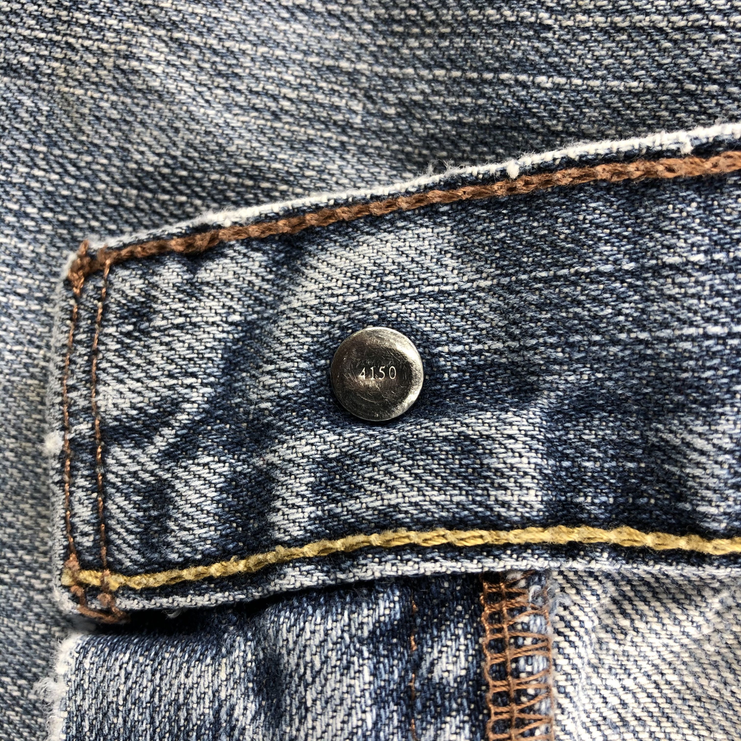 Levi's Vintage Levis Jeans Lot 569 Faded Blue Denim-J1103 Size US 34 / EU 50 - 9 Thumbnail