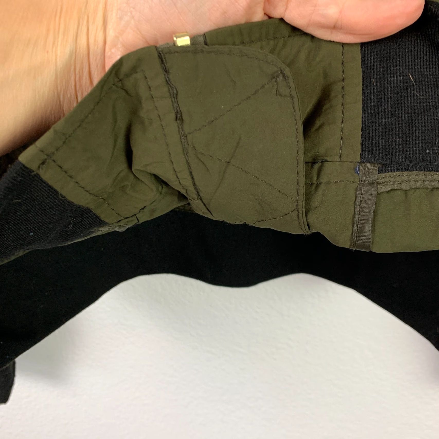 Zara Zara Bomber Jacket Army Green Black Gold Lightweight Medium Jacket Mens Fashion Casual Size M / US 6-8 / IT 42-44 - 5 Thumbnail
