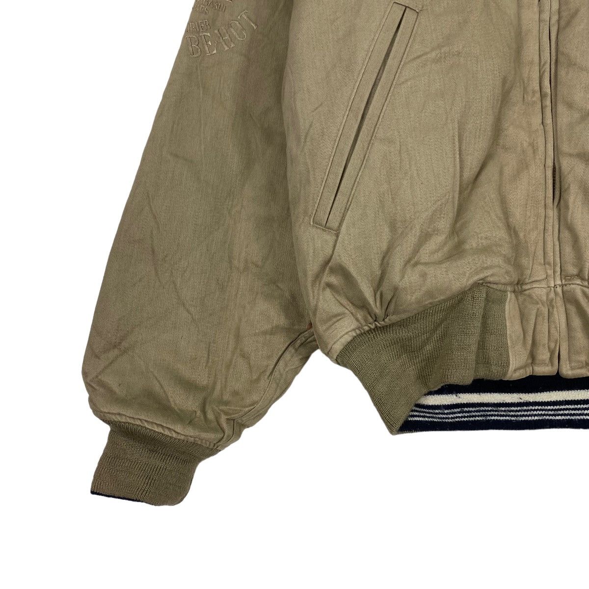 Japanese Brand JAPANASE!! Be-Hot Factory Reversible Varsity Jacket Size US M / EU 48-50 / 2 - 9 Thumbnail