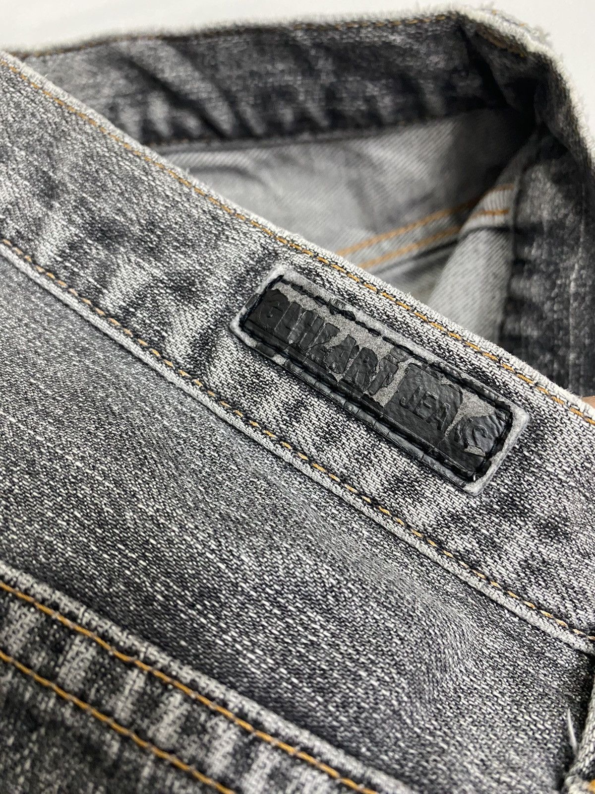 If Six Was Nine 🔥GL HEART DENIM BUSH PANTS DISTRESSED DENIM Size US 28 / EU 44 - 8 Thumbnail