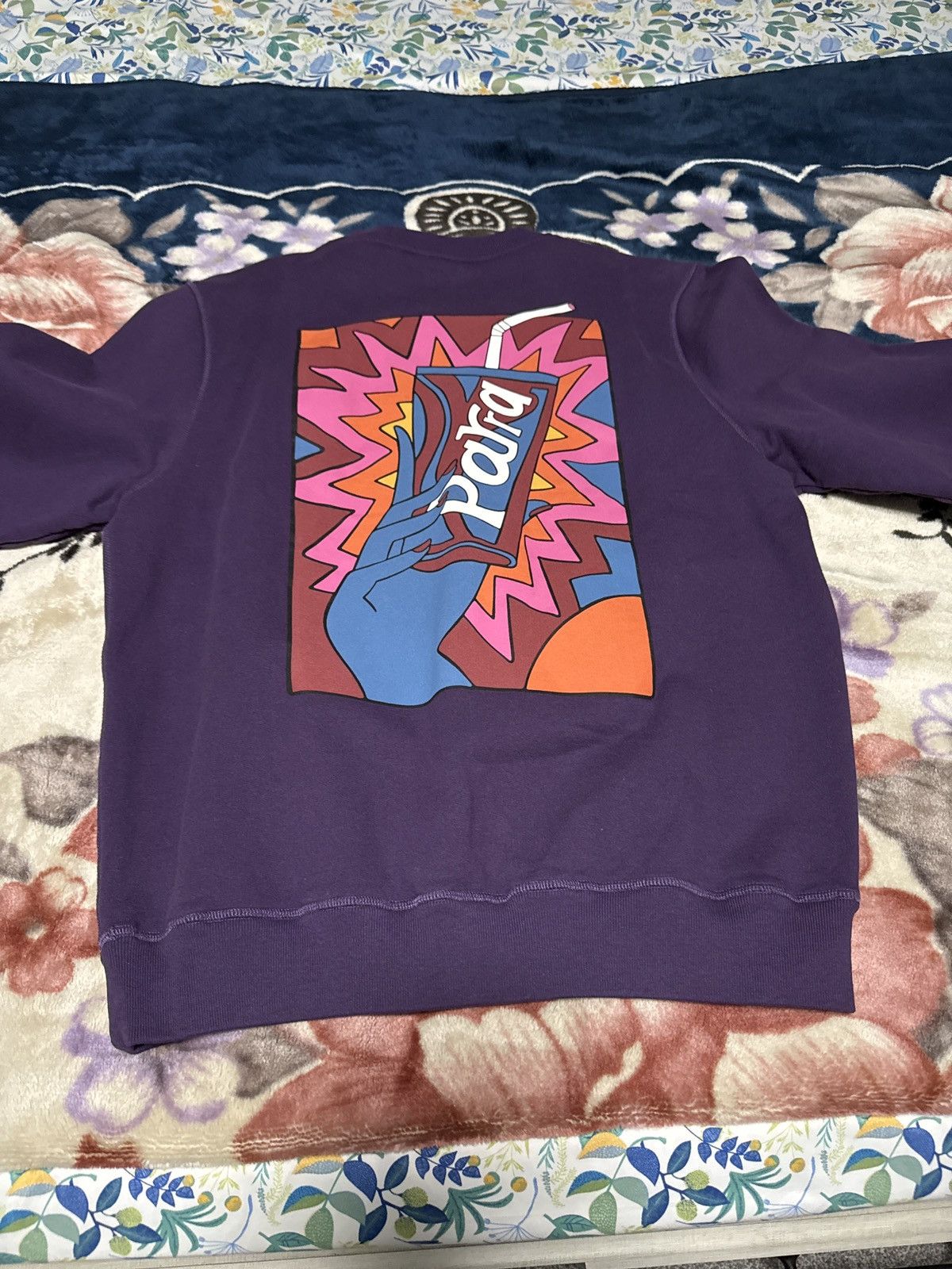 Parra by Parra Rushed Sugar Crewneck Sweatshirt - Purple Size US M / EU 48-50 / 2 - 3 Thumbnail