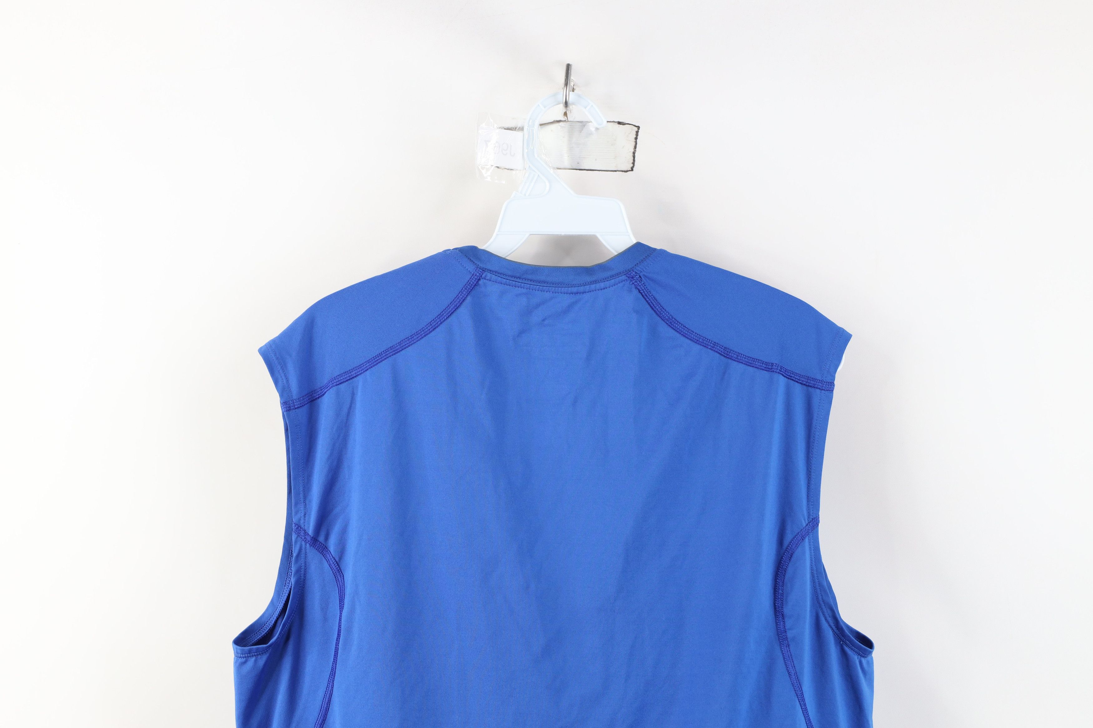 Nike Nike Pro Combat Compression Sleeveless Muscle T-Shirt Blue Size US L / EU 52-54 / 3 - 15 Thumbnail