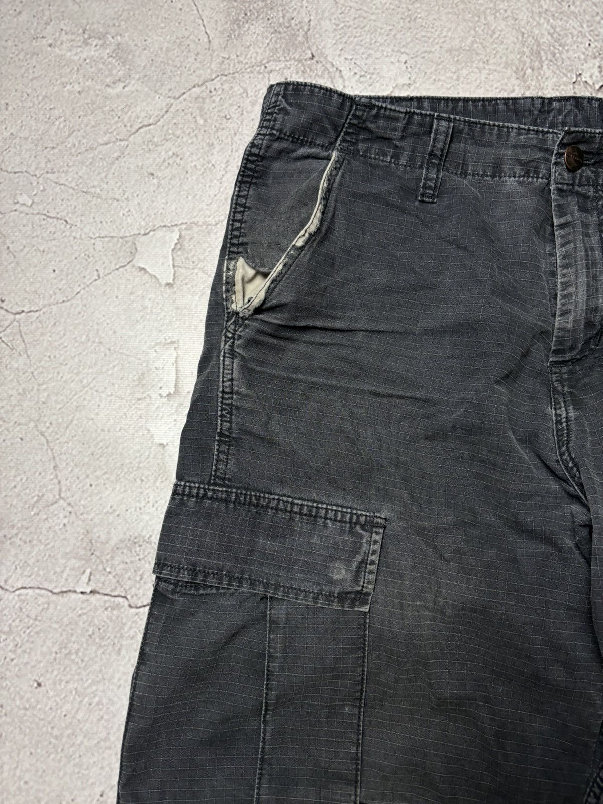 Carhartt Vintage Carhartt Regular Cargo Pants Workwear WIP 32 Size US 32 / EU 48 - 5 Thumbnail