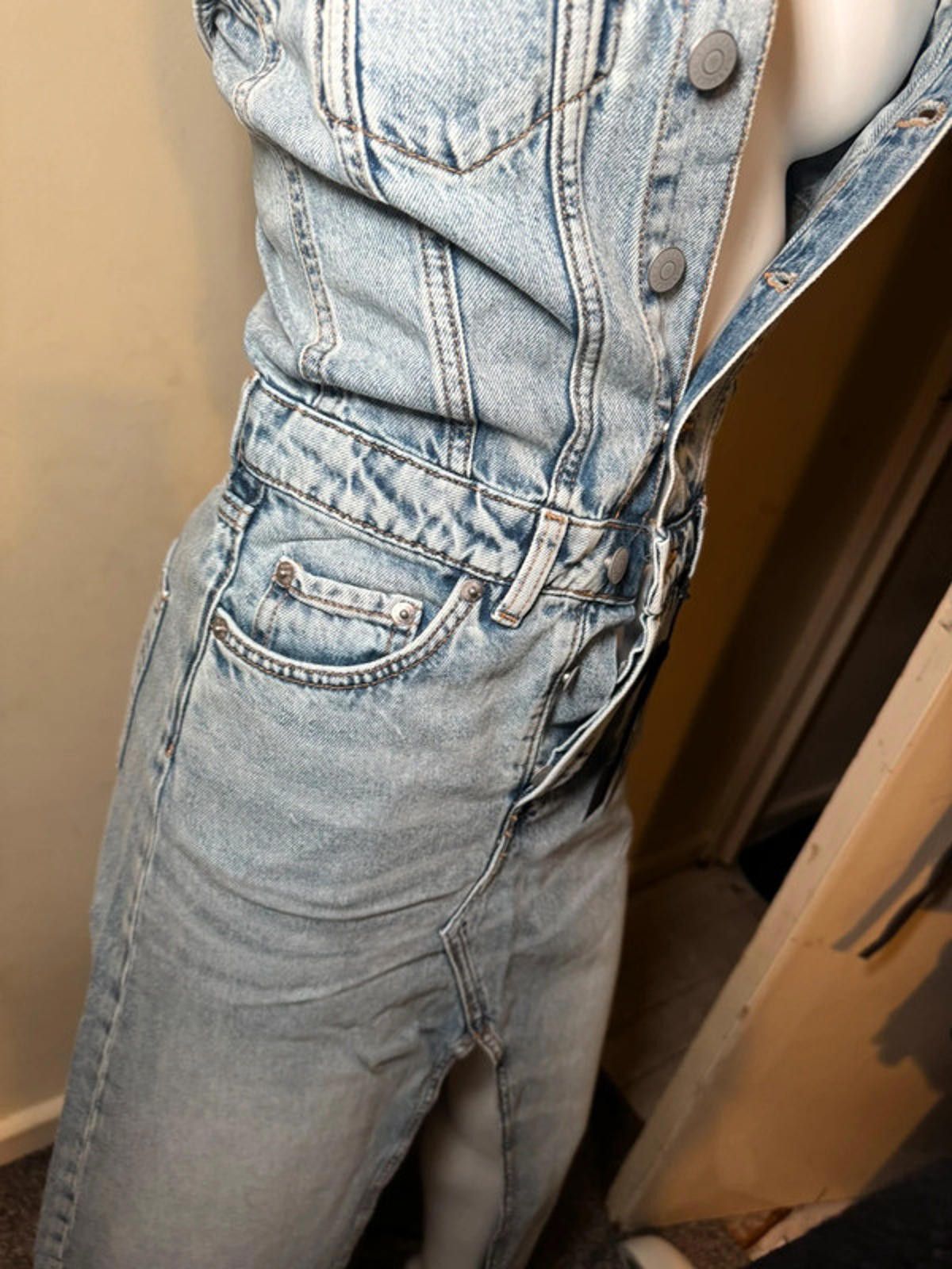 Weekday Weekday Scottsdale Long Denim Dress UK 8/S New With Tags Size S / US 4 / IT 40 - 7 Thumbnail