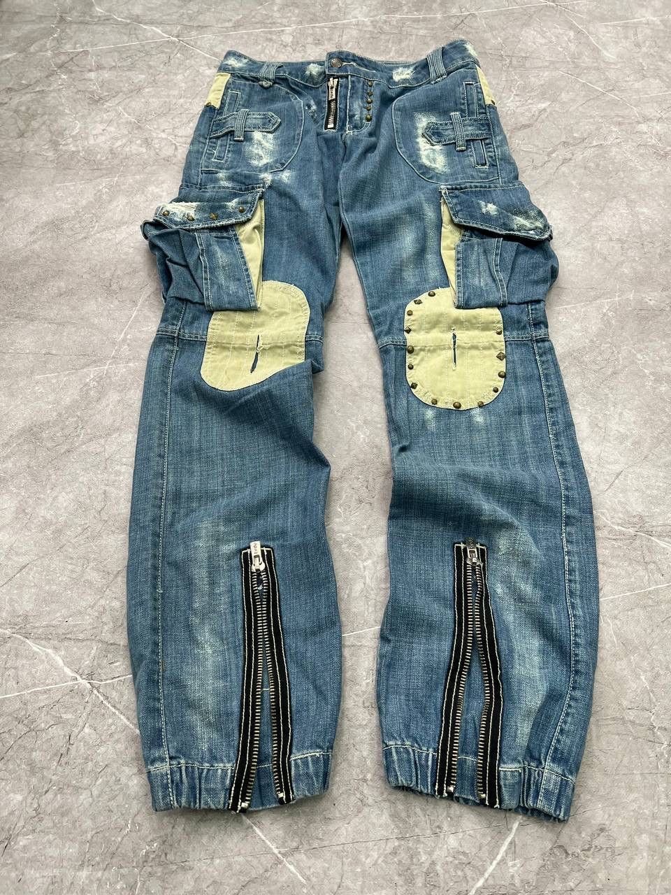 Christian Audigier × Ed Hardy × Vintage Vintage Ed Hardy Christian Audigier Wings Style Pants Size US 32 / EU 48 - 1 Thumbnail