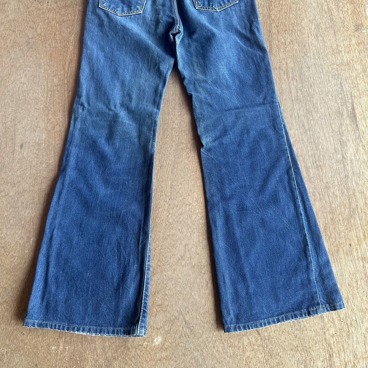Vintage FLARE/BOOTCUT ‼️ Vintage COLOLUD Yellow Stitch Sconvil Denim Size US 27 - 16 Thumbnail