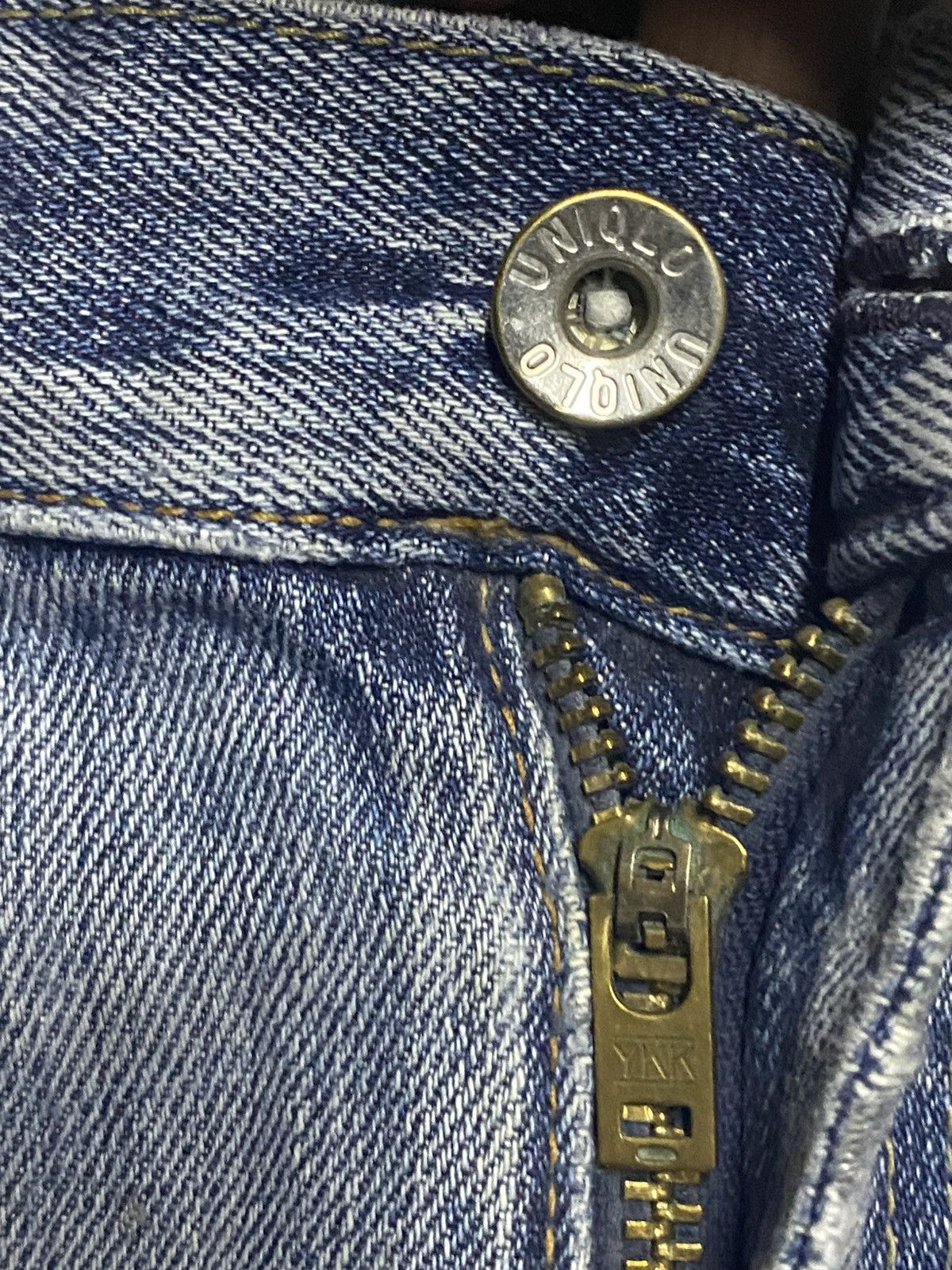 Uniqlo Vintage Uniqlo Grunge Distressed Loose Jeans Size US 36 / EU 52 - 12 Thumbnail