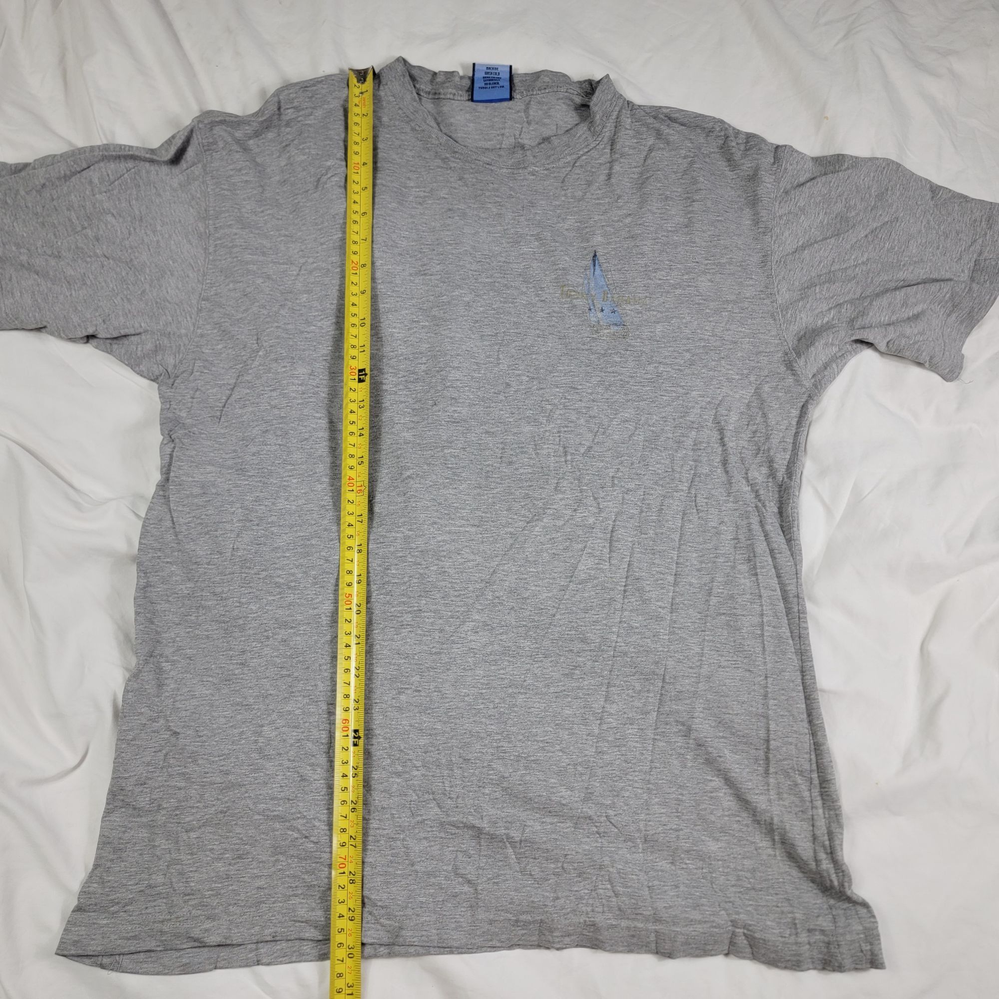 Tommy Bahama Tommy Bahama Mens Large Gray Graphic T Shirt Short Sleeve Ca Size US L / EU 52-54 / 3 - 9 Thumbnail