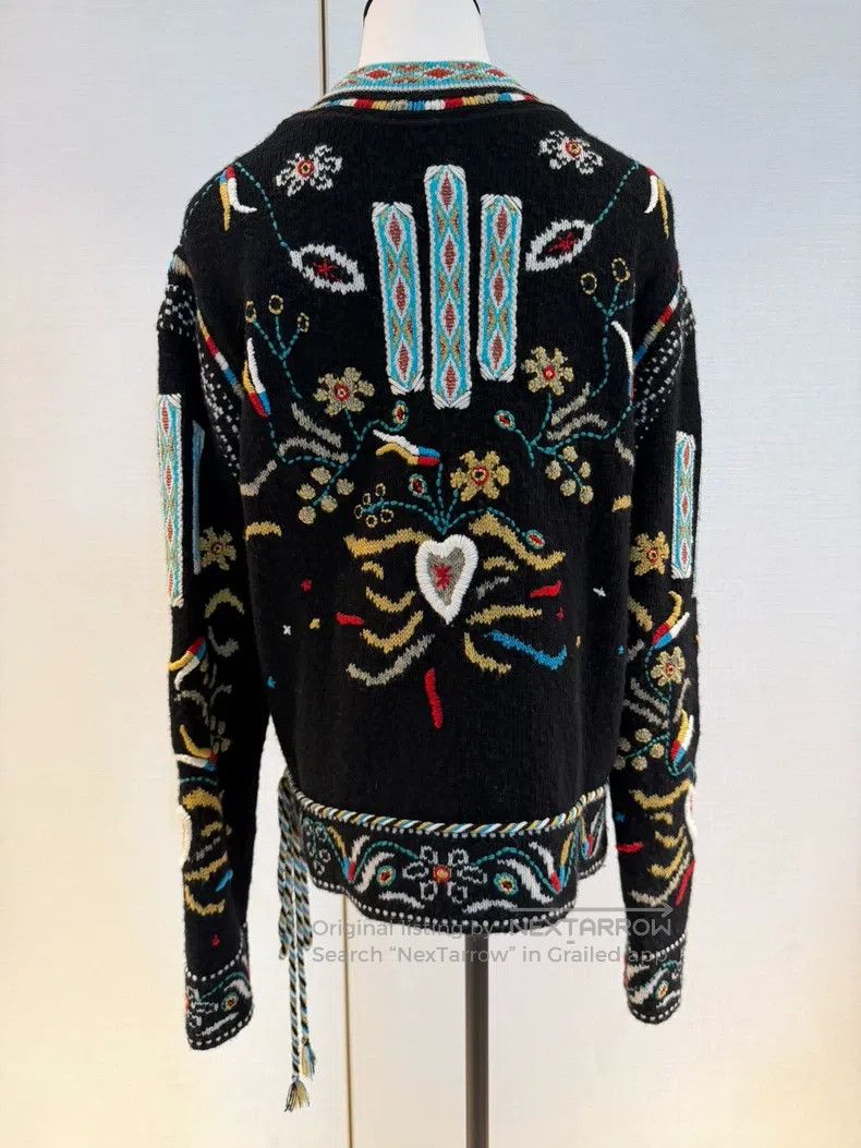 Dior Dior Embroidered woollen sweater Size XS / US 0-2 / IT 36-38 - 1 Thumbnail