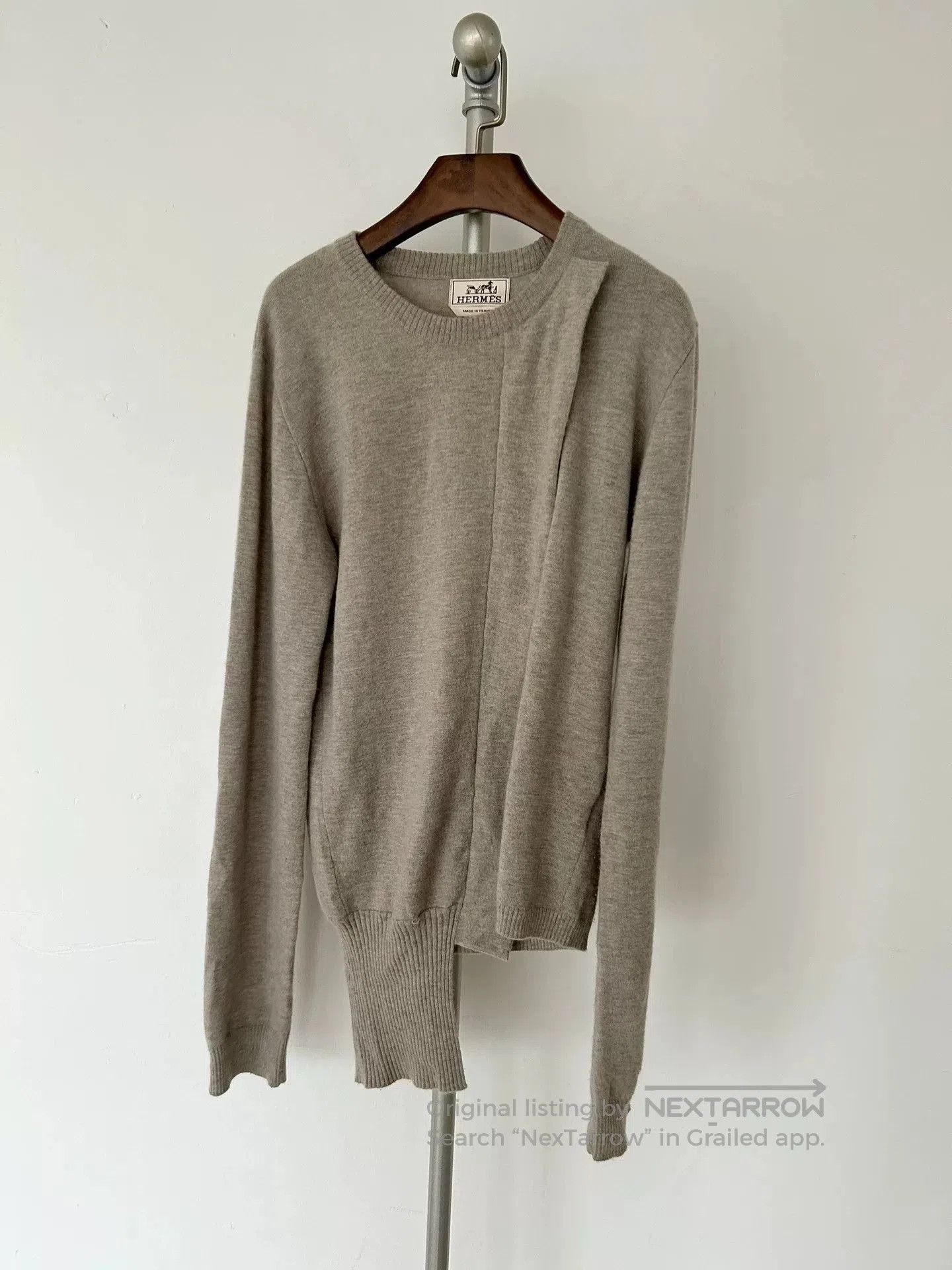 Hermes Hermes Irregular Wool Sweater. Size US M / EU 48-50 / 2 - 1 Thumbnail