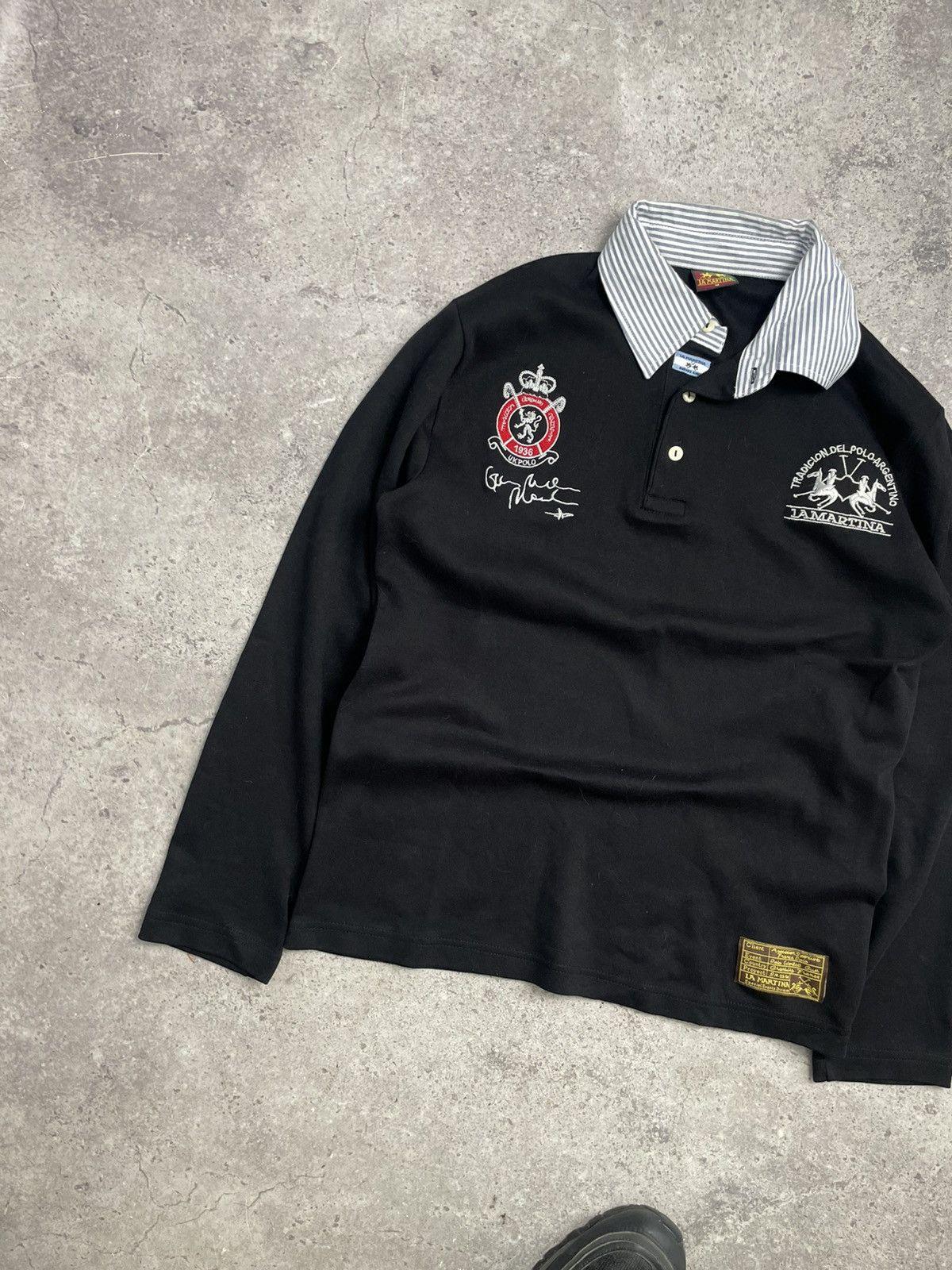 La Martina La Martina longsleeve polo tee t-shirt vintage 90s y2k Size US M / EU 48-50 / 2 - 2 Thumbnail