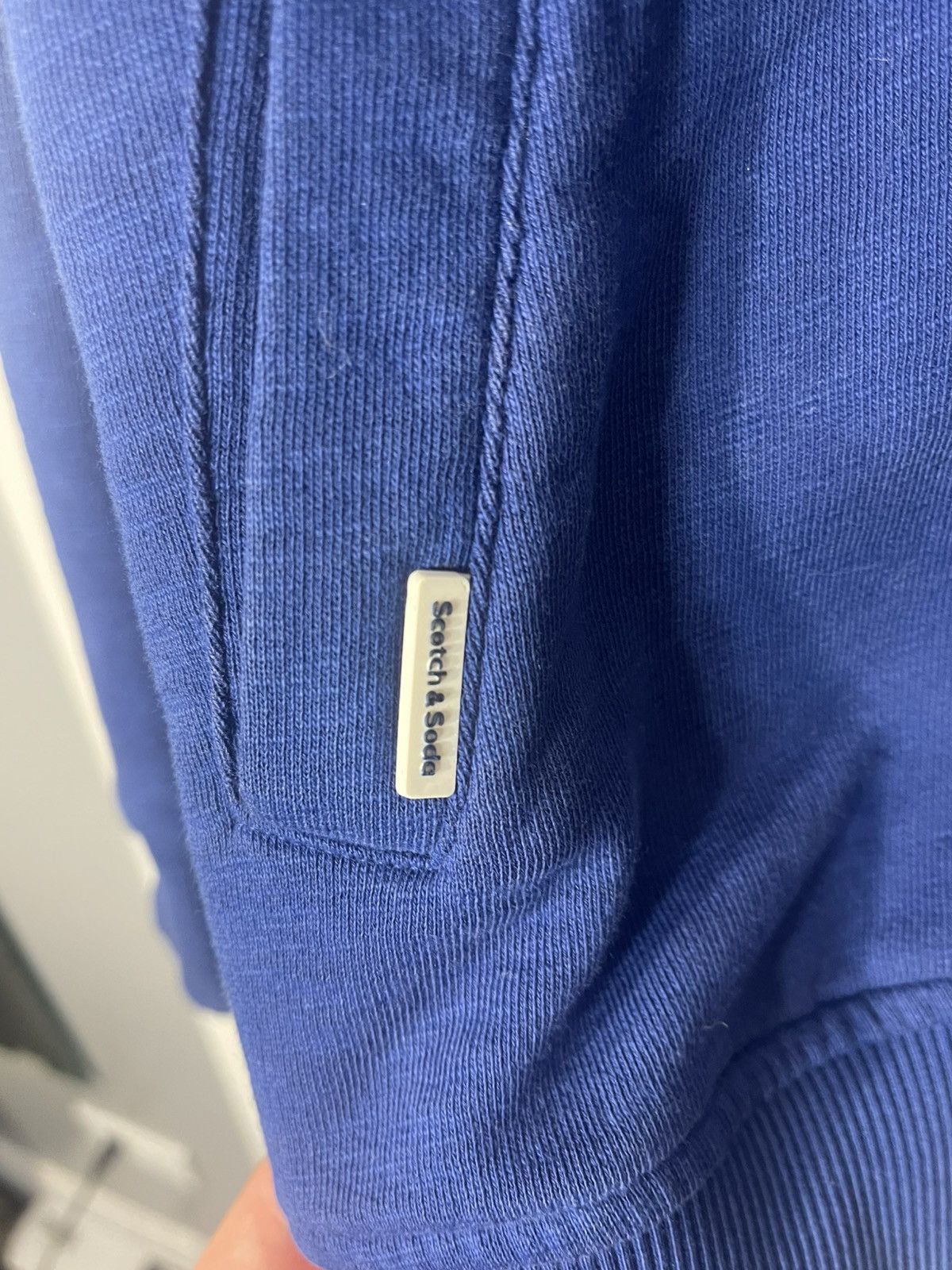 Scotch & Soda Scotch & Soda Amsterdam Full Zip Hoodie Blue Size L Size US L / EU 52-54 / 3 - 5 Thumbnail
