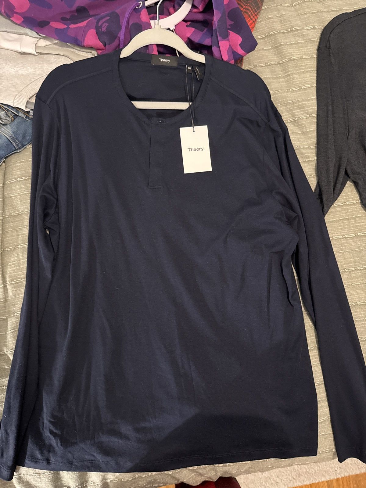 Theory Theory Henley Size US XXL / EU 58 / 5 - 1 Thumbnail