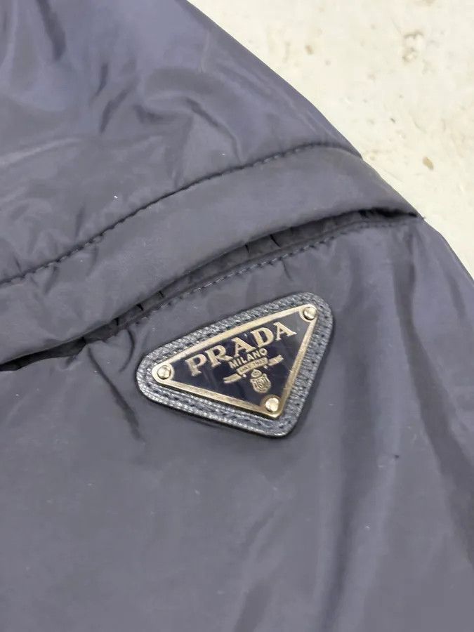 Prada SS2016 Prada Navy Nylon Hooded Windbreaker Jacket Size US M / EU 48-50 / 2 - 8 Thumbnail