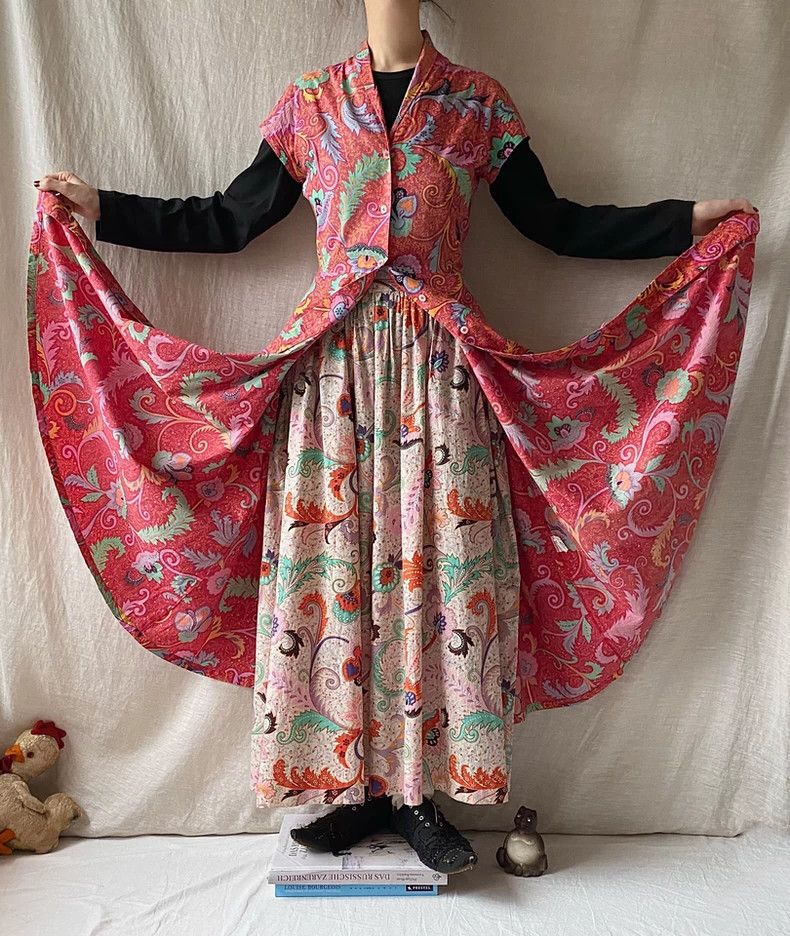Kenzo KENZO Plant print dress Size M / US 6-8 / IT 42-44 - 5 Thumbnail