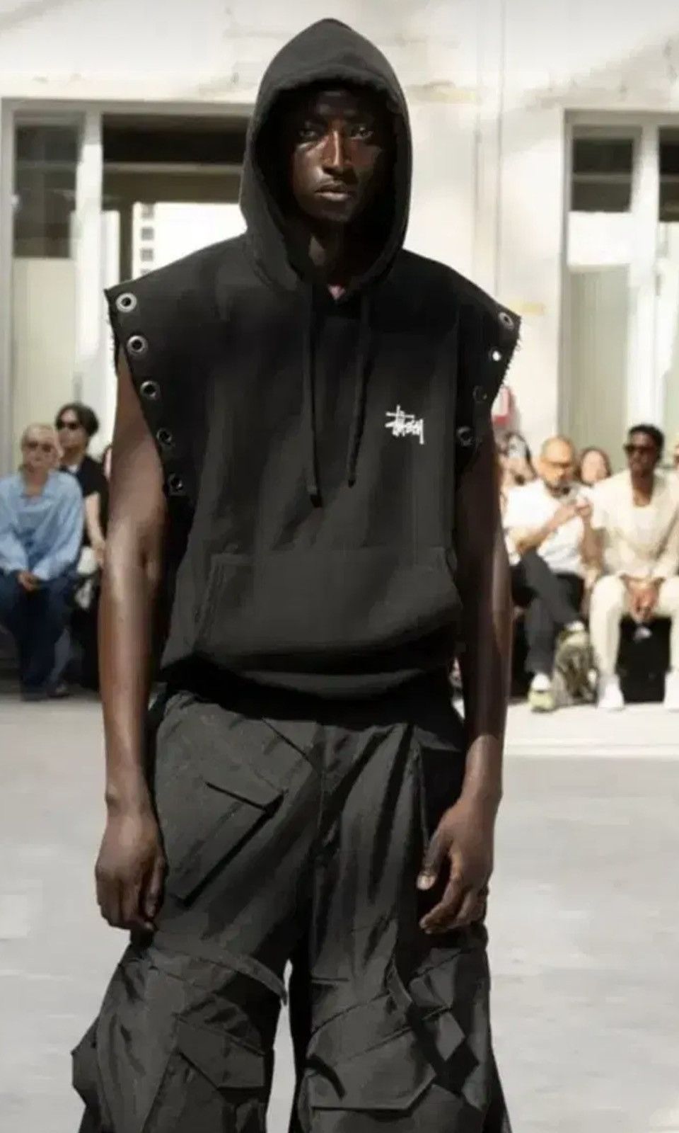 Junya Watanabe Junya Watanabe x Stussy Hoodie Vest Size US L / EU 52-54 / 3 - 9 Thumbnail