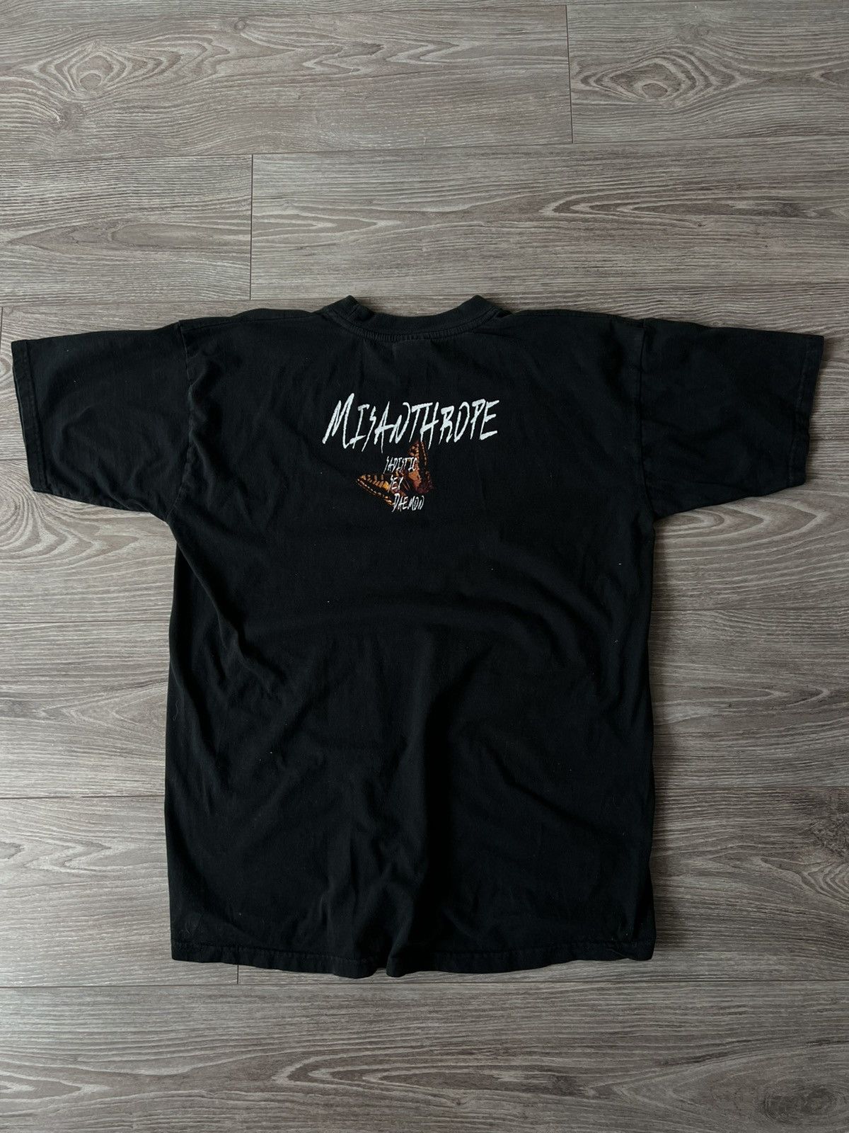 Band Tees × Vintage ‼️Vintage Misanthrope Horror Style Avant Garde Tee‼️ Size US L / EU 52-54 / 3 - 16 Thumbnail