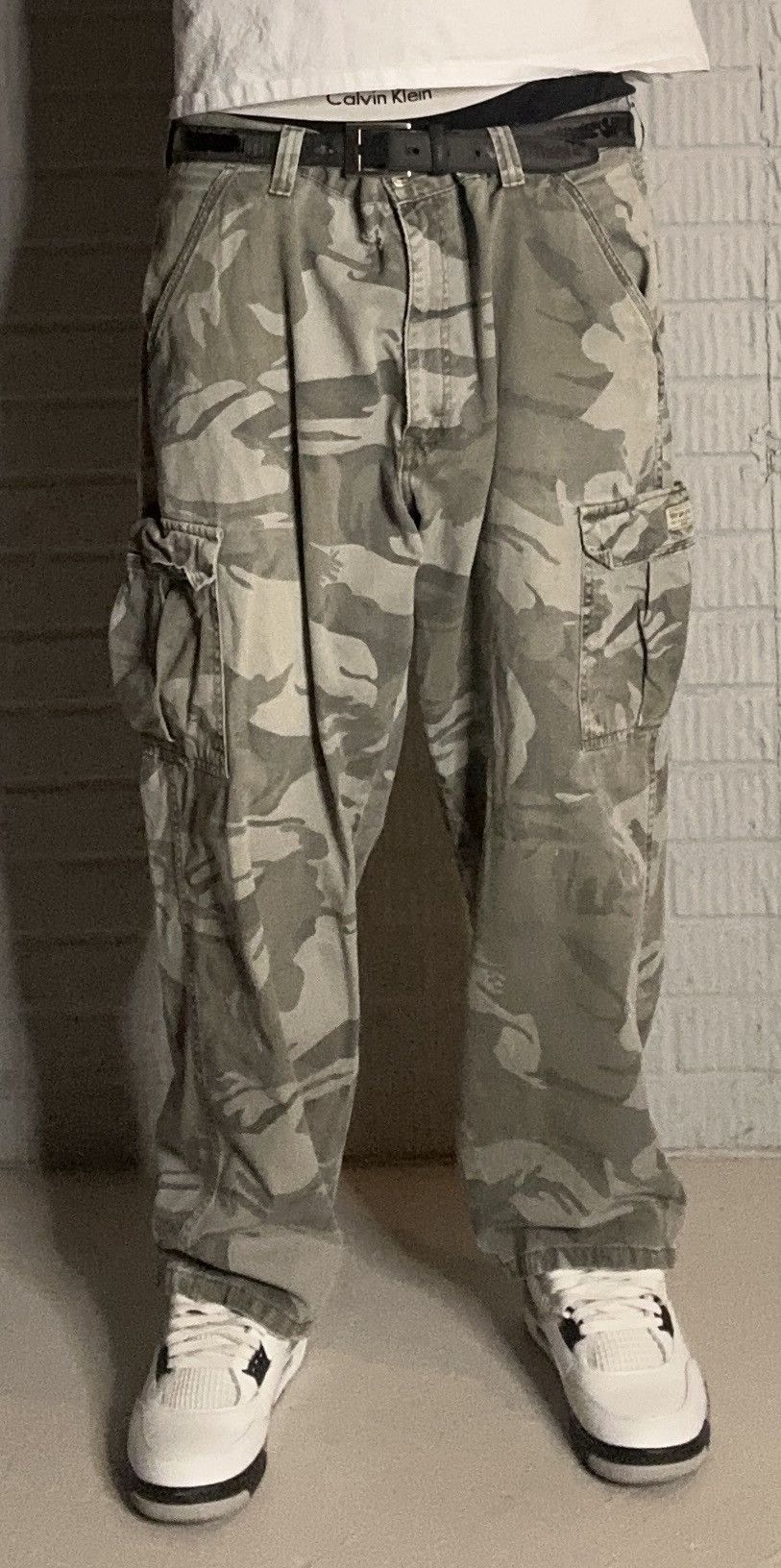 Wrangler Vintage Wrangler Dungaree Baggy Cargo Pants Size US 40 / EU 56 - 1 Thumbnail