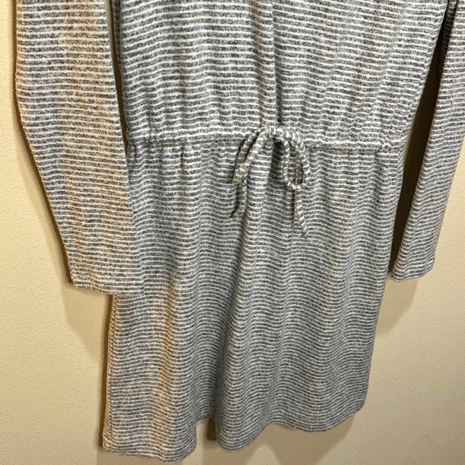 Lou & Grey Lou & Grey for LOFT Cowl-Neck Drawstring Dress Size XS Size XS / US 0-2 / IT 36-38 - 5 Thumbnail