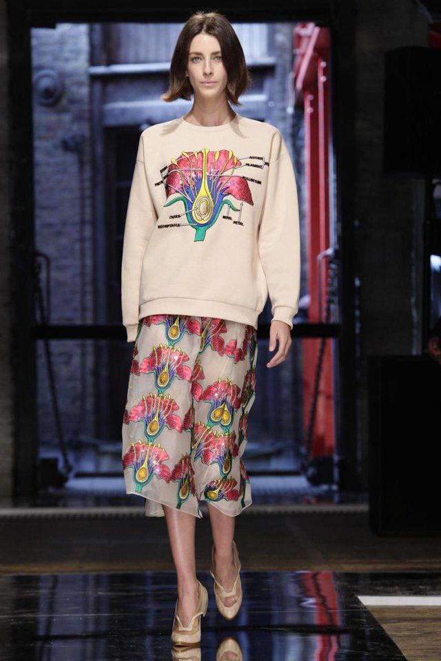 Christopher Kane SpringSummer 2014 Christopher Kane Botanical Crewneck Small Size US S / EU 44-46 / 1 - 14 Thumbnail