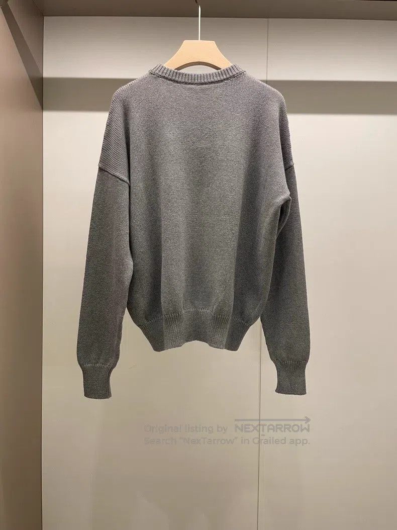 Loewe Loewe Gray Cotton Sweater Size XS / US 0-2 / IT 36-38 - 2 Thumbnail